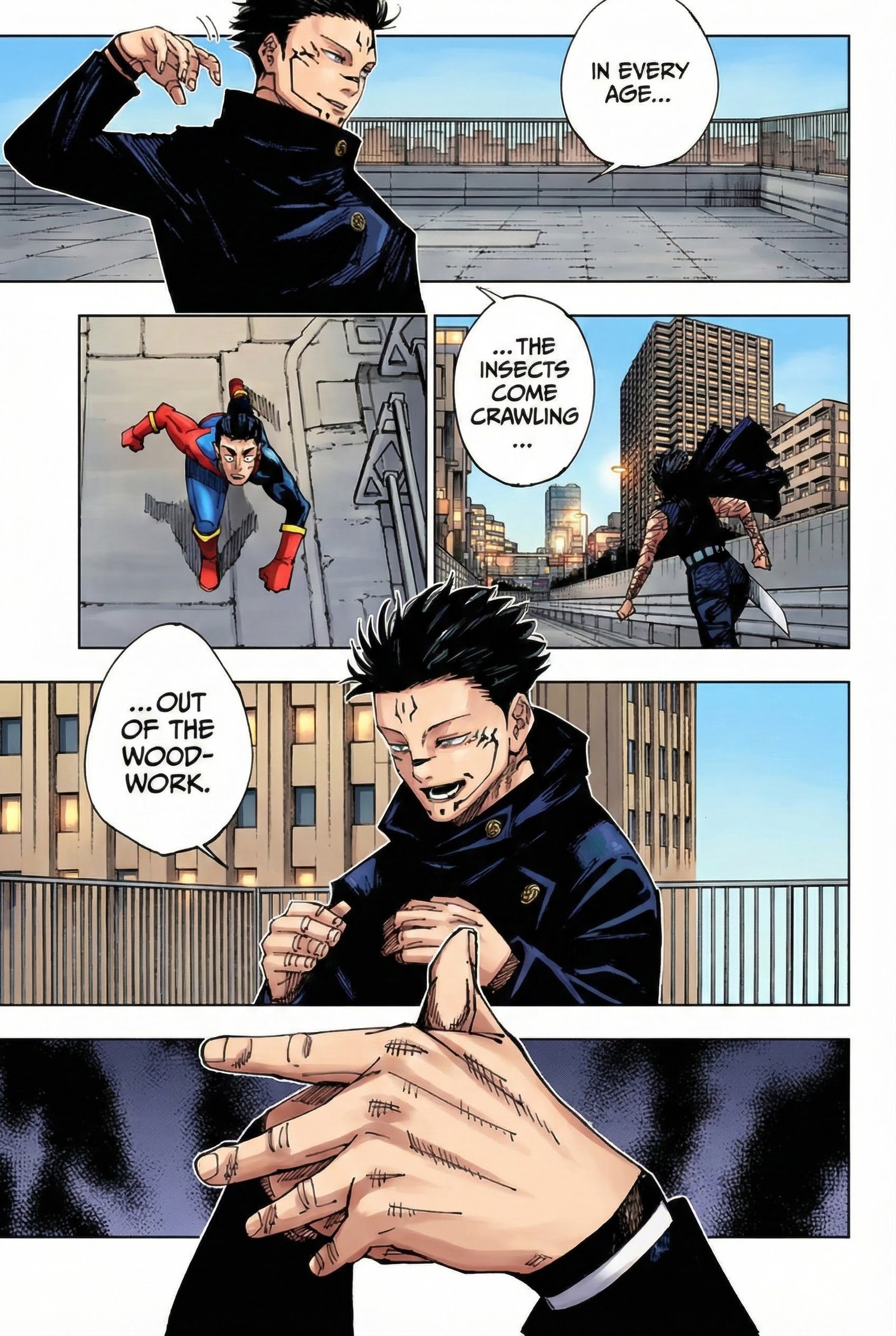 Jujutsu Kaisen Chapter 213 Page 7 - Colored Manga Panel