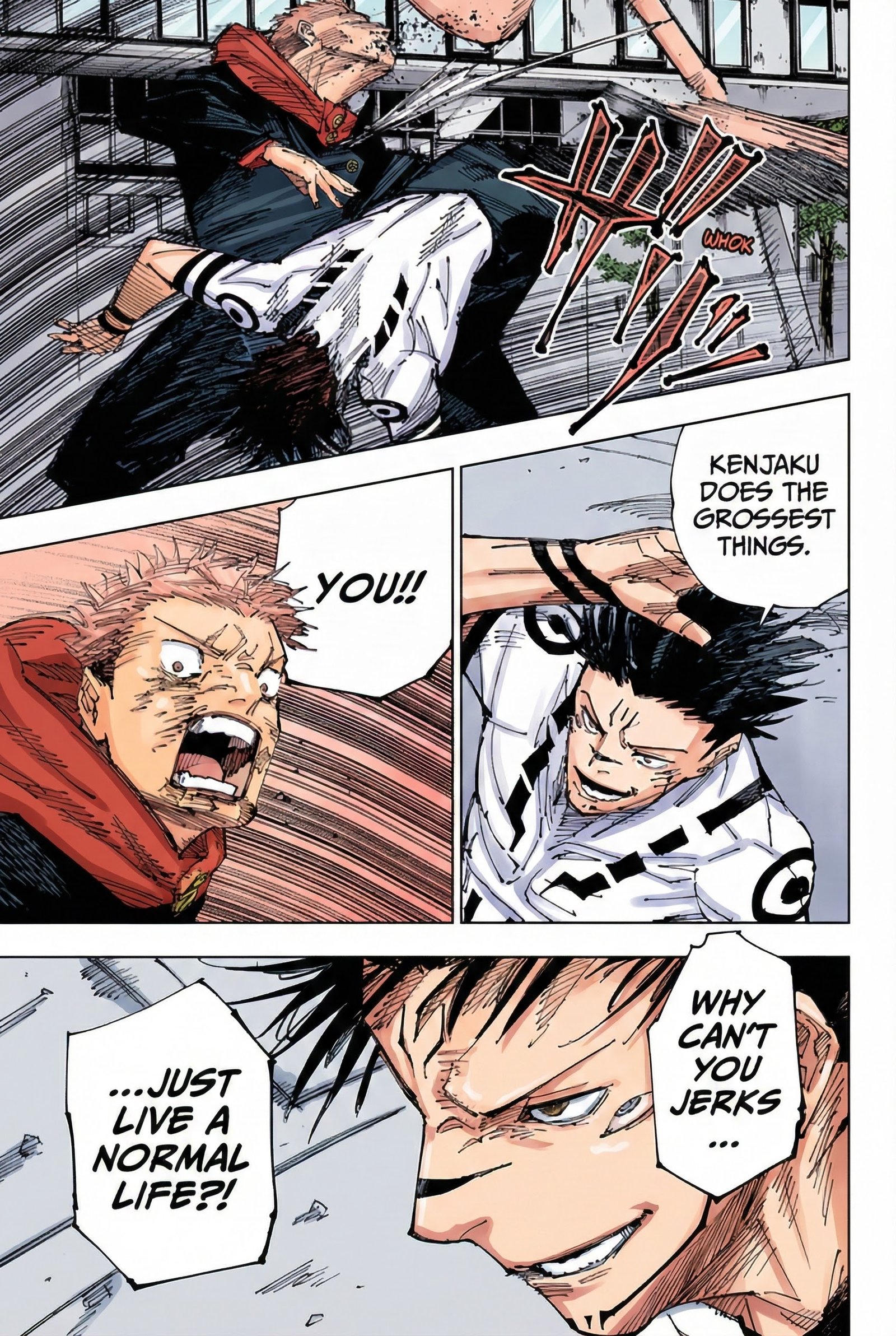 Jujutsu Kaisen Chapter 214 Page 11 - Colored Manga Panel