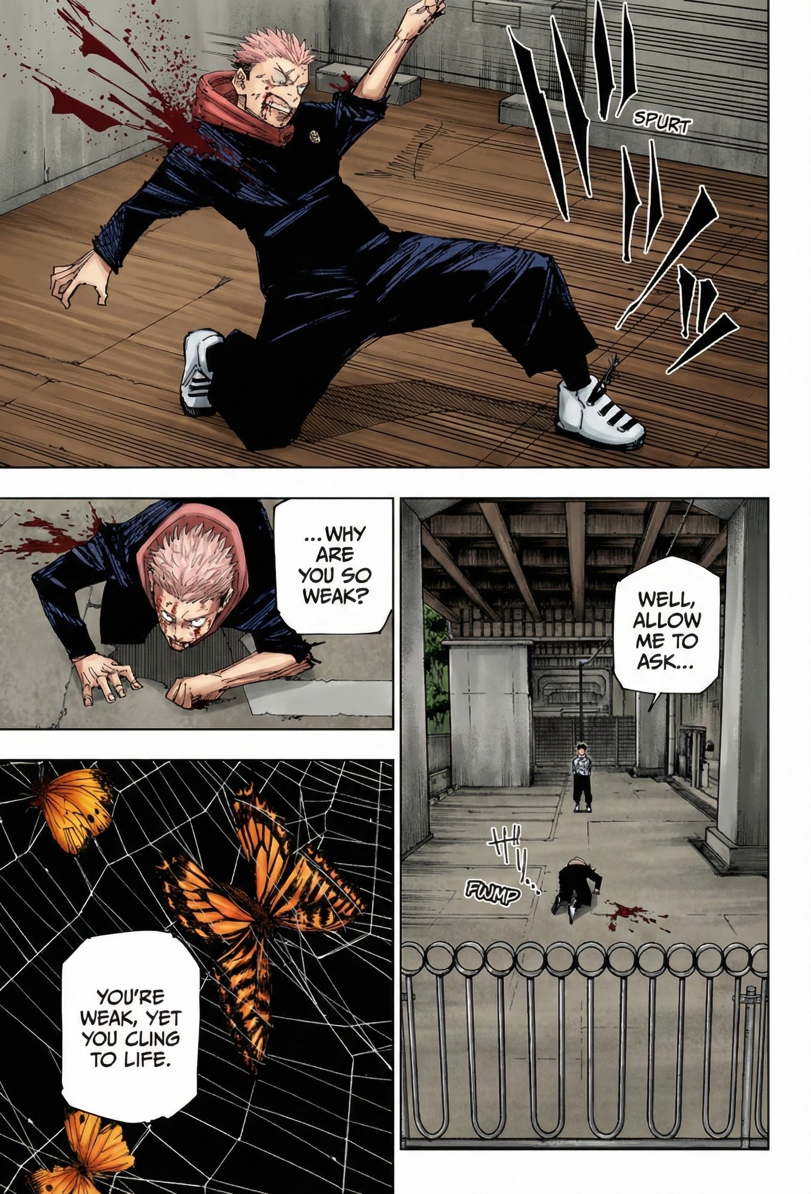 Jujutsu Kaisen Chapter 214 Page 13 - Colored Manga Panel