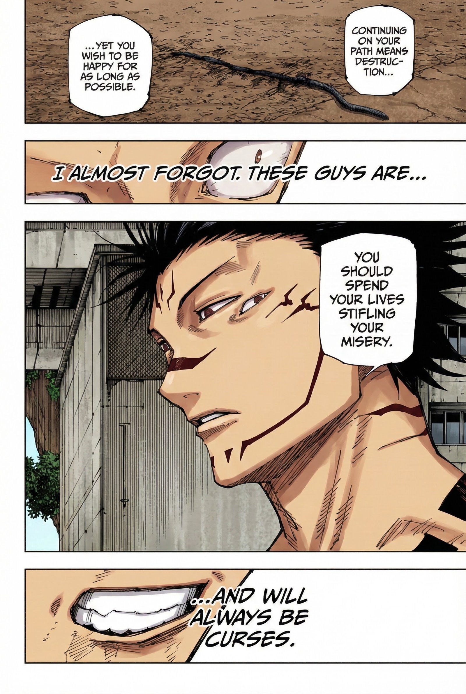 Jujutsu Kaisen Chapter 214 Page 14 - Colored Manga Panel