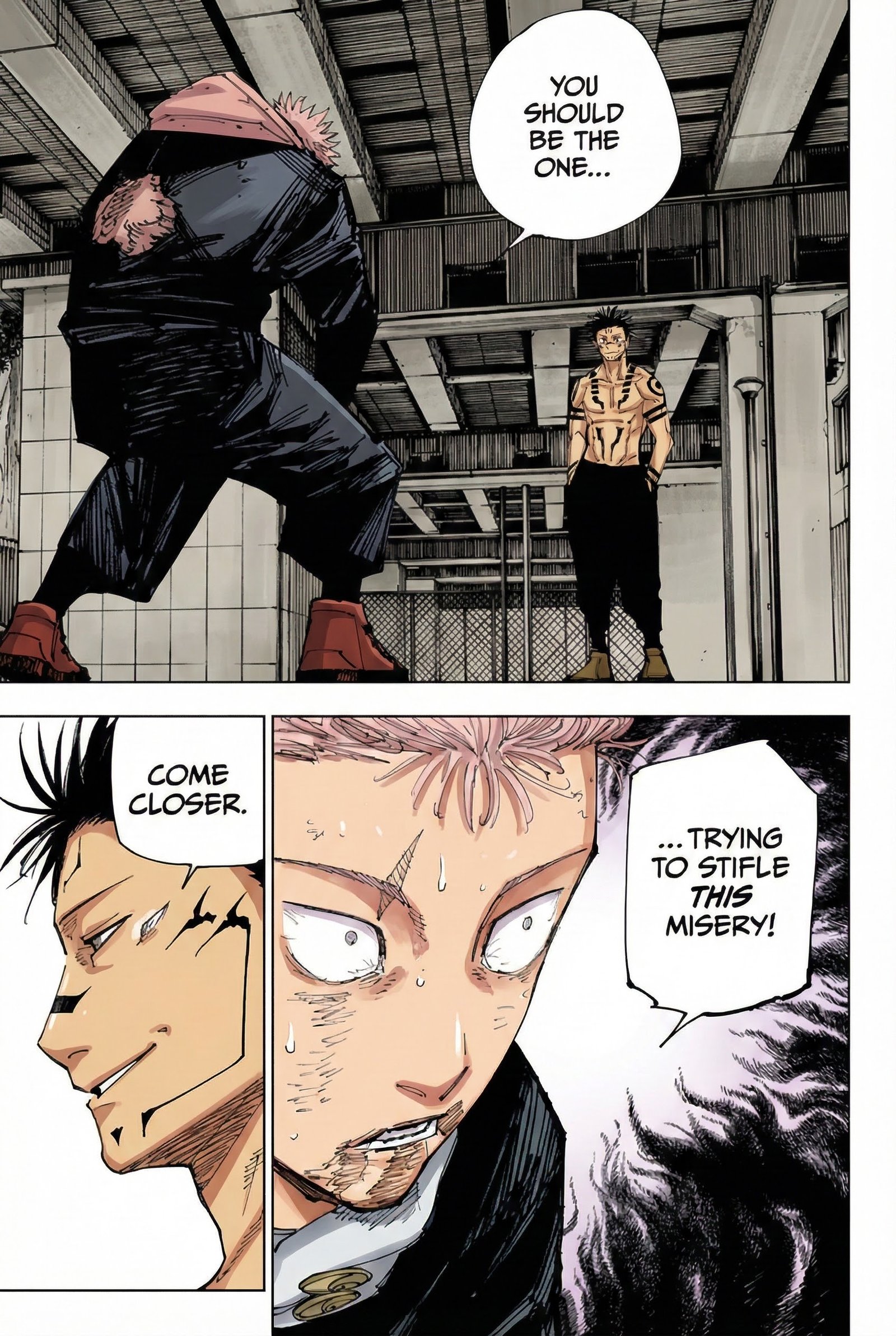 Jujutsu Kaisen Chapter 214 Page 15 - Colored Manga Panel