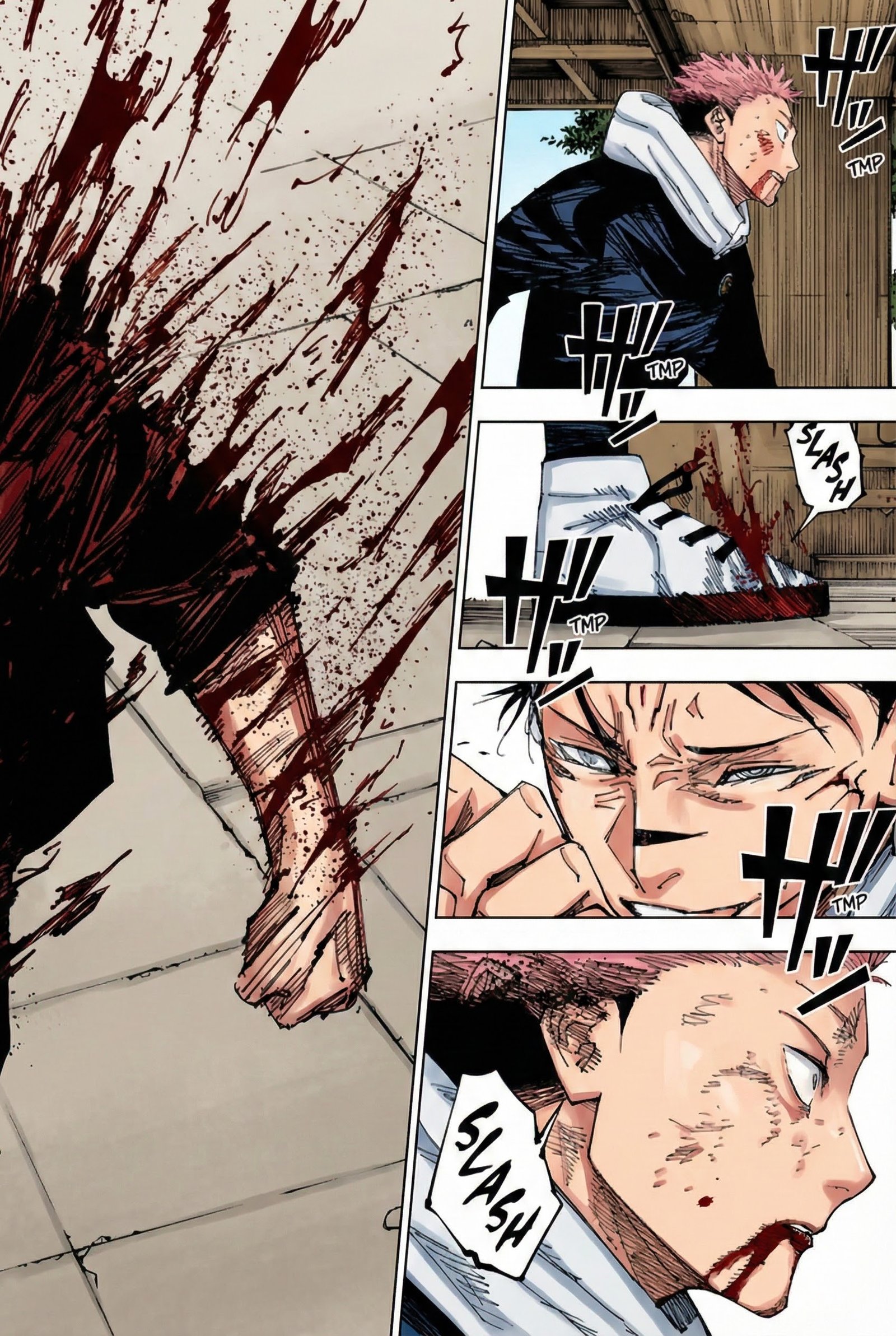 Jujutsu Kaisen Chapter 214 Page 17 - Colored Manga Panel
