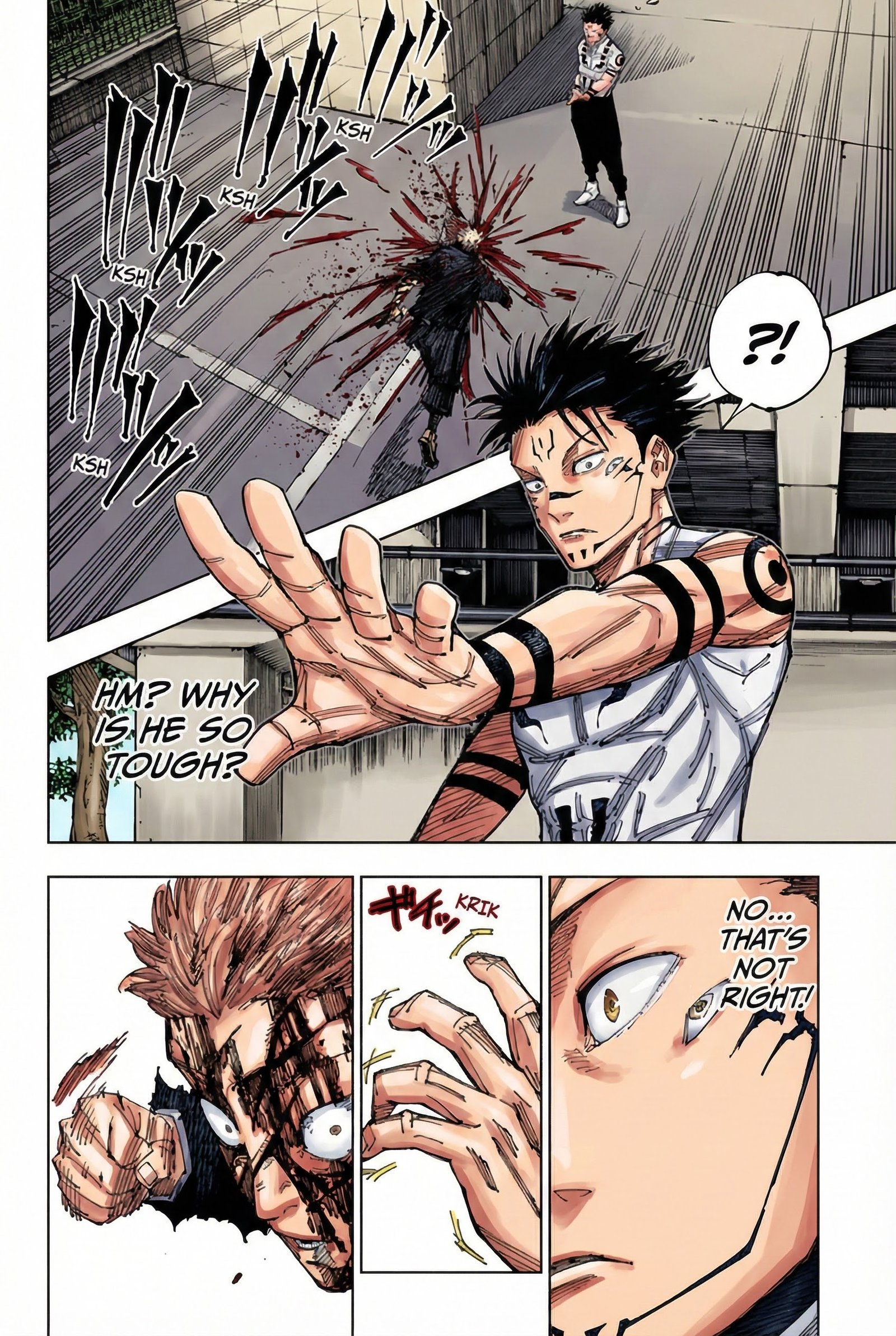 Jujutsu Kaisen Chapter 214 Page 18 - Colored Manga Panel