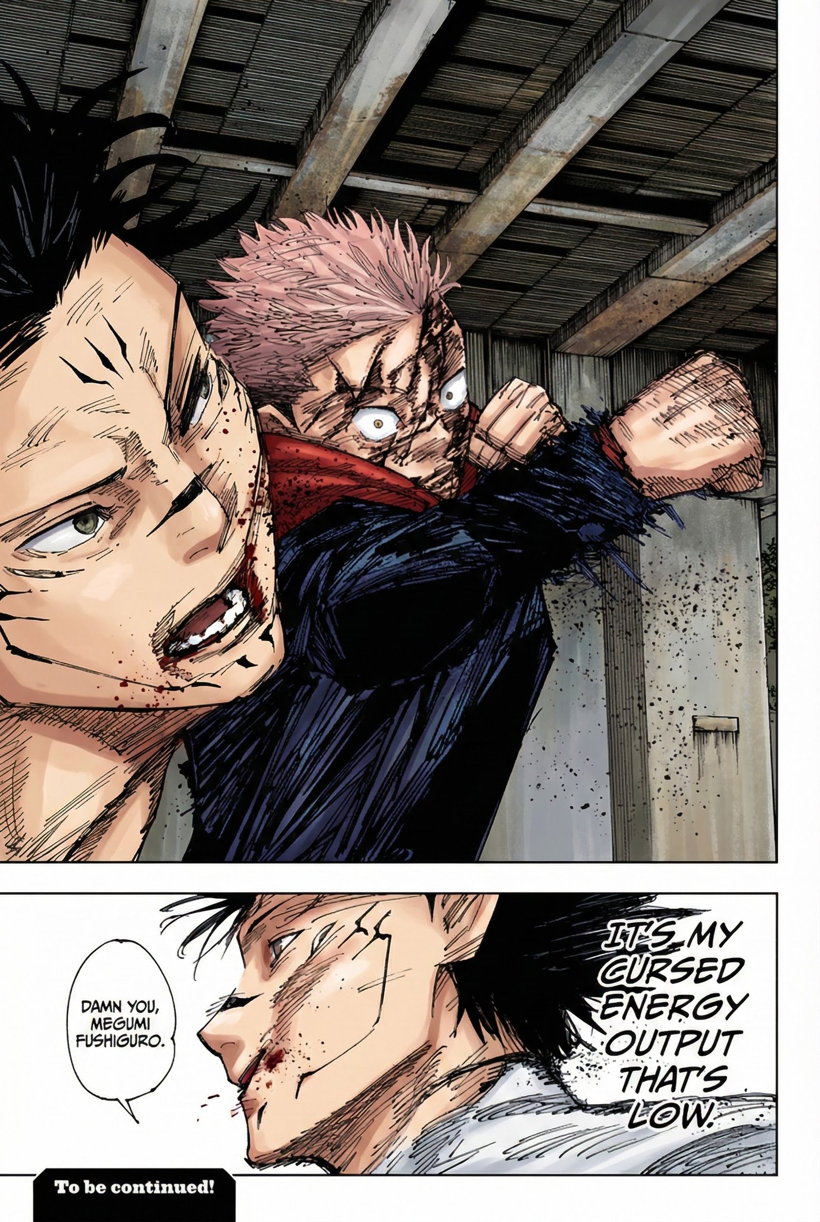 Jujutsu Kaisen Chapter 214 Page 19 - Colored Manga Panel