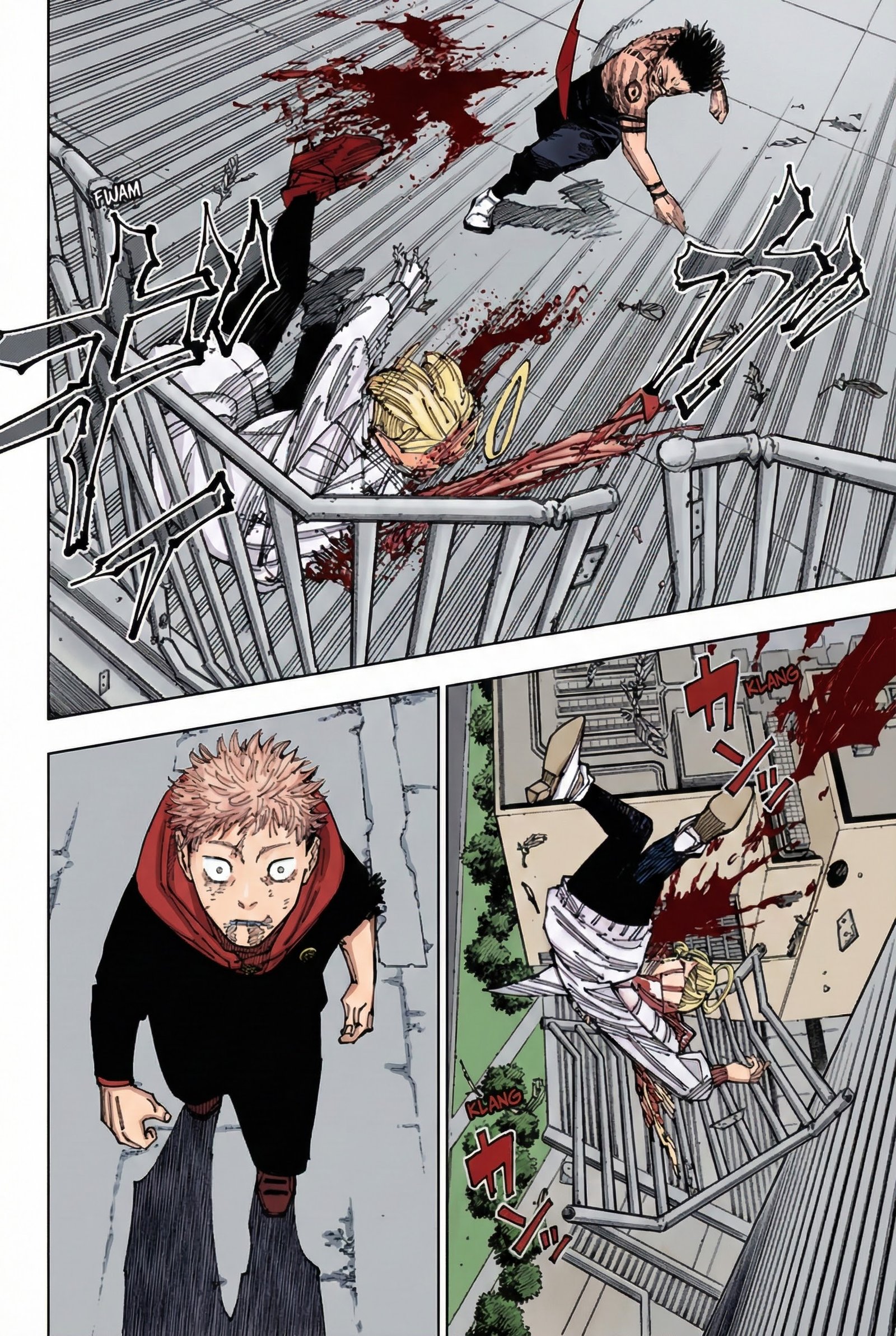 Jujutsu Kaisen Chapter 214 Page 2 - Colored Manga Panel