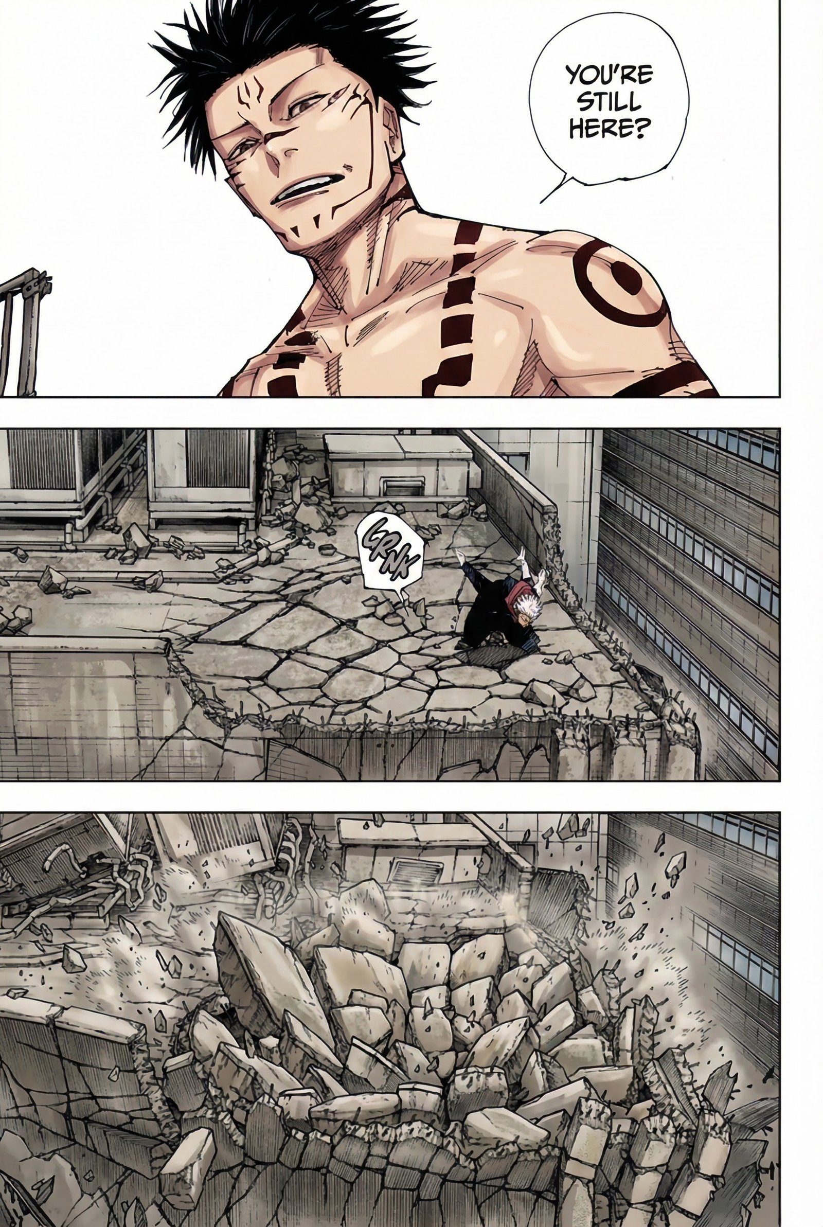 Jujutsu Kaisen Chapter 214 Page 5 - Colored Manga Panel