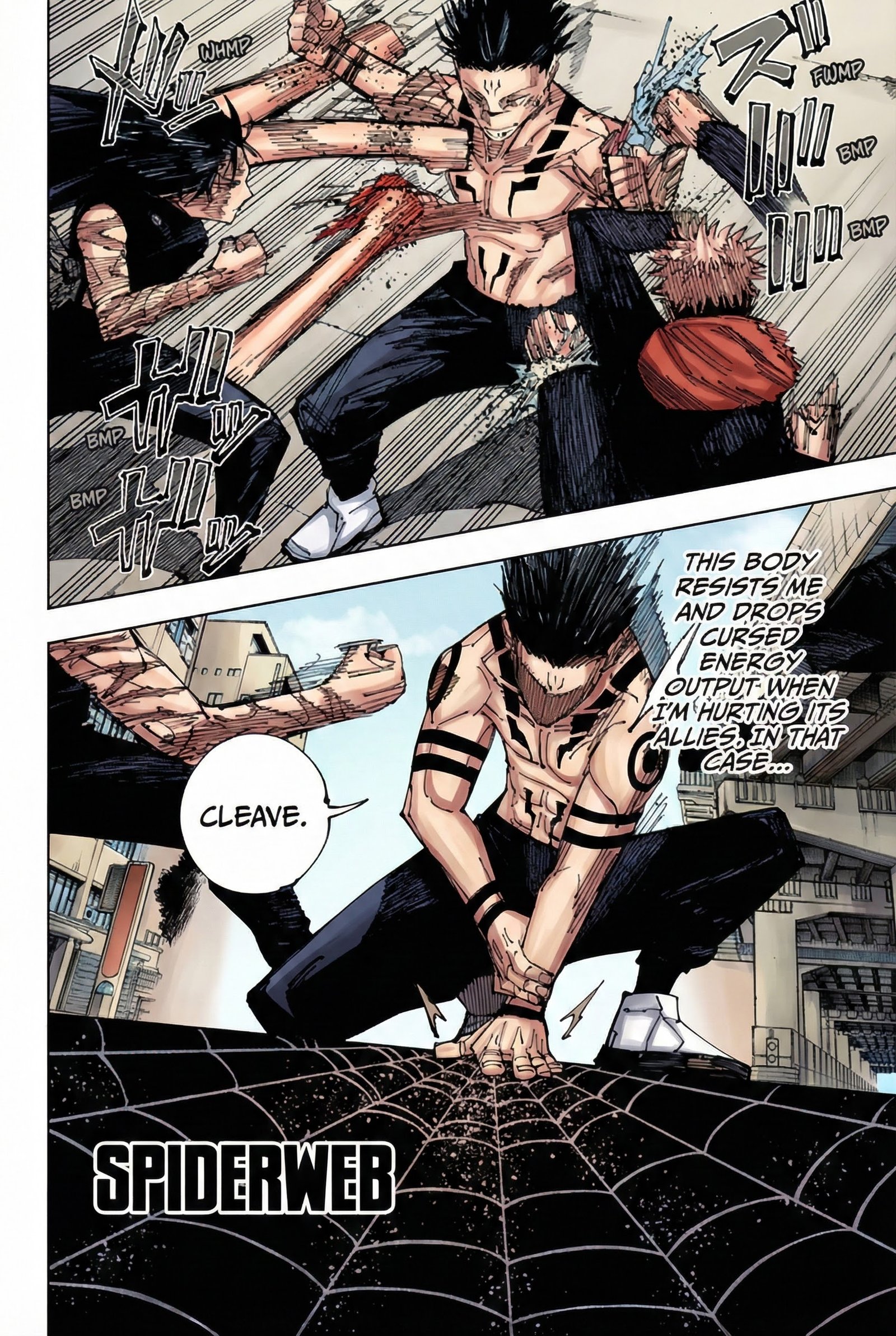 Jujutsu Kaisen Chapter 215 Page 12 - Colored Manga Panel