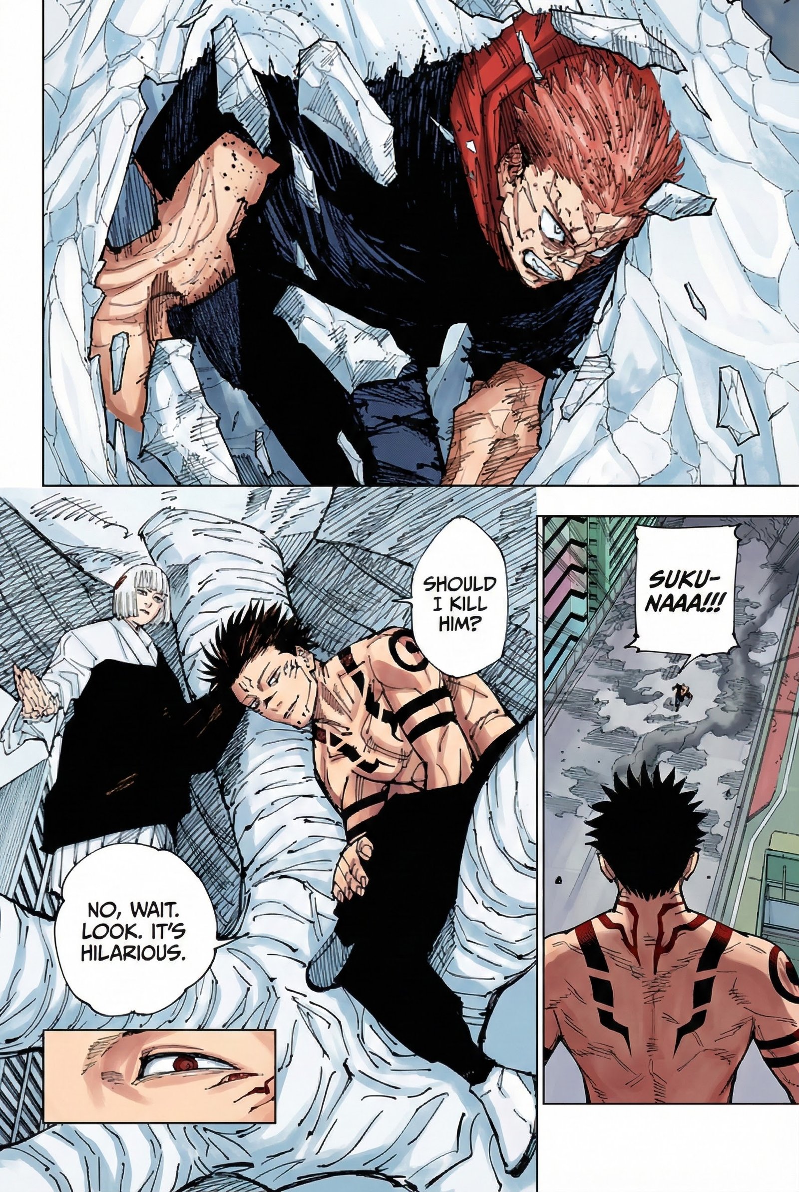 Jujutsu Kaisen Chapter 215 Page 18 - Colored Manga Panel
