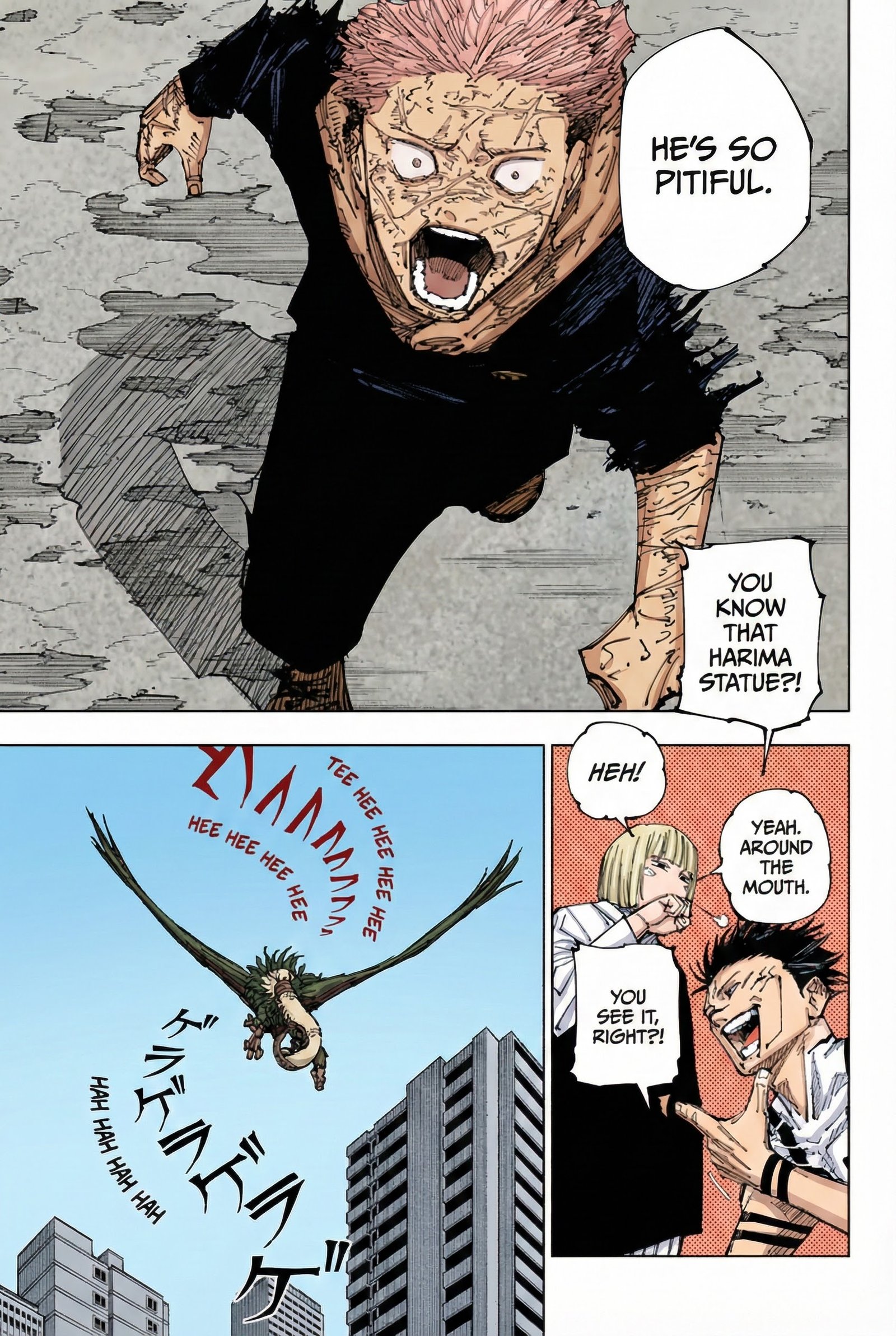 Jujutsu Kaisen Chapter 215 Page 19 - Colored Manga Panel