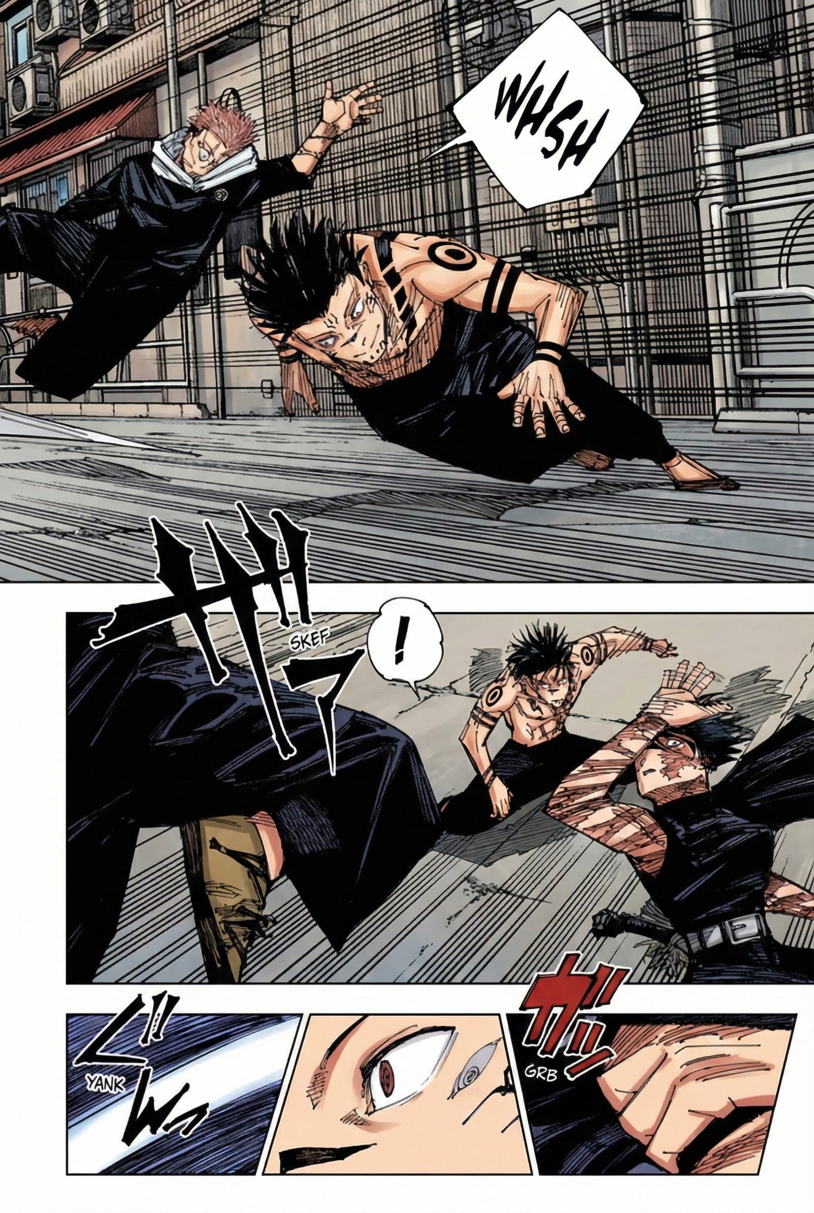 Jujutsu Kaisen Chapter 215 Page 6 - Colored Manga Panel
