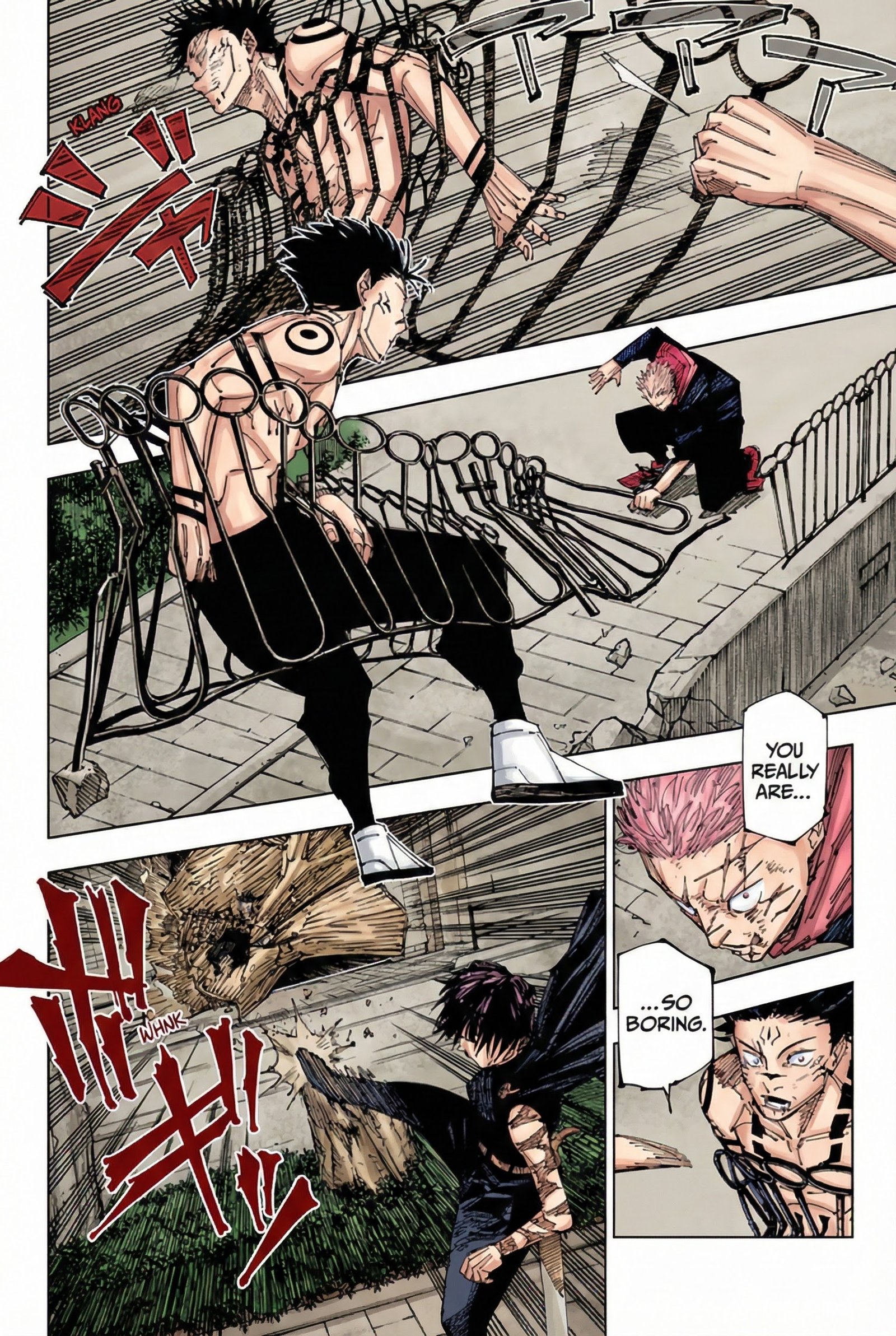 Jujutsu Kaisen Chapter 215 Page 9 - Colored Manga Panel