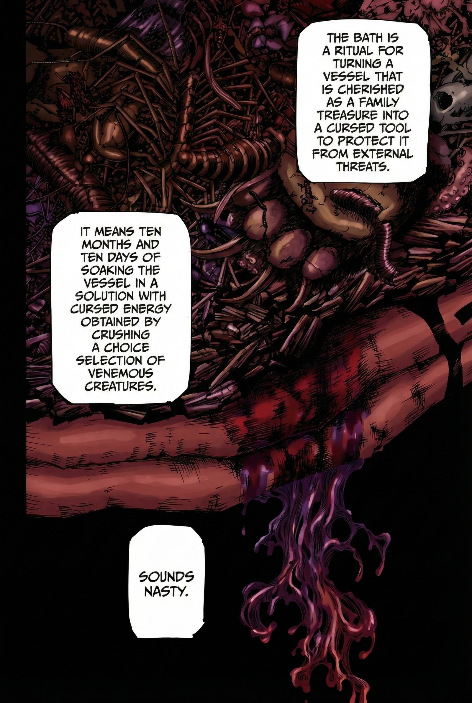 Jujutsu Kaisen Chapter 216 Page 4 - Colored Manga Panel