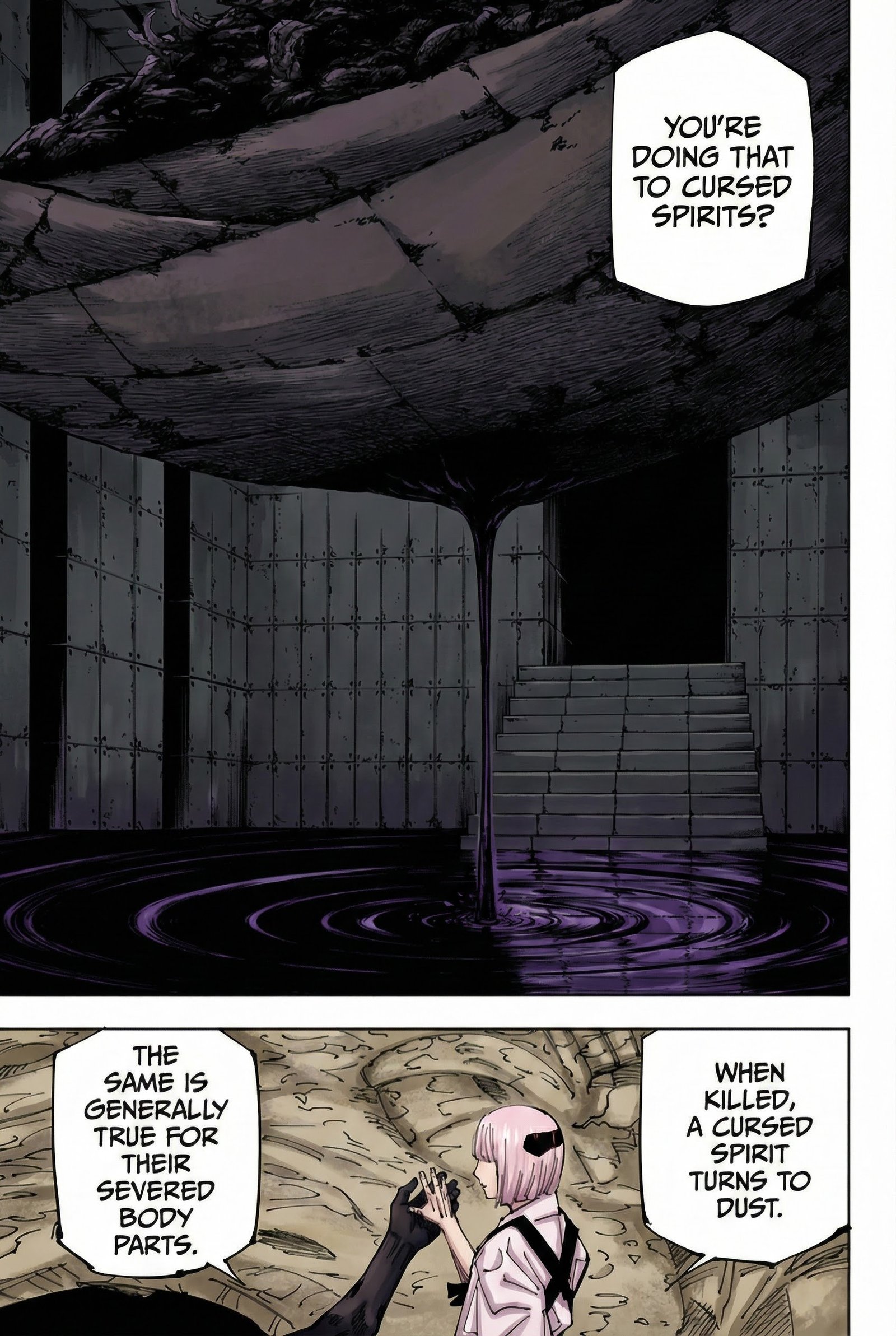 Jujutsu Kaisen Chapter 216 Page 5 - Colored Manga Panel