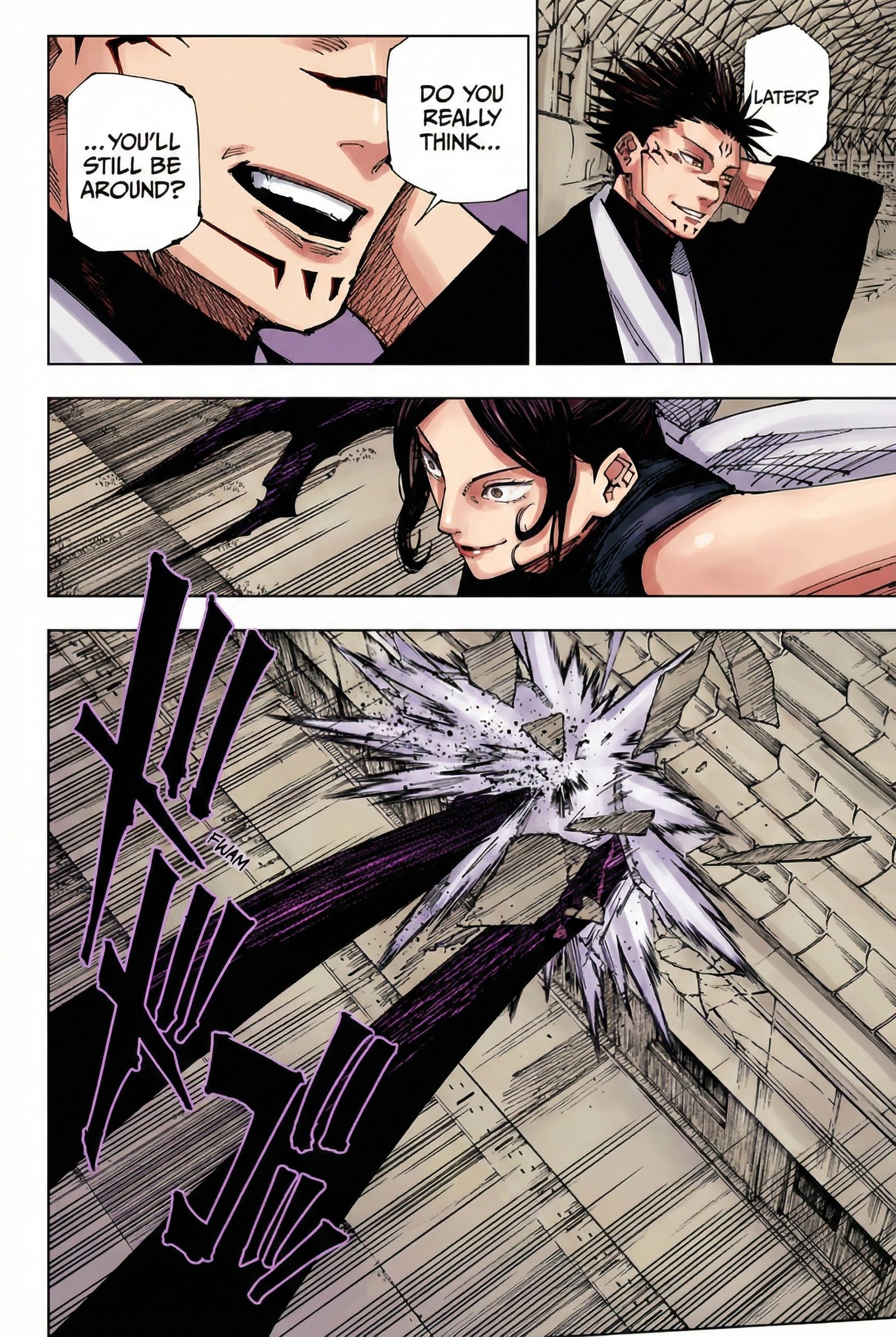Jujutsu Kaisen Chapter 217 Page 2 - Colored Manga Panel