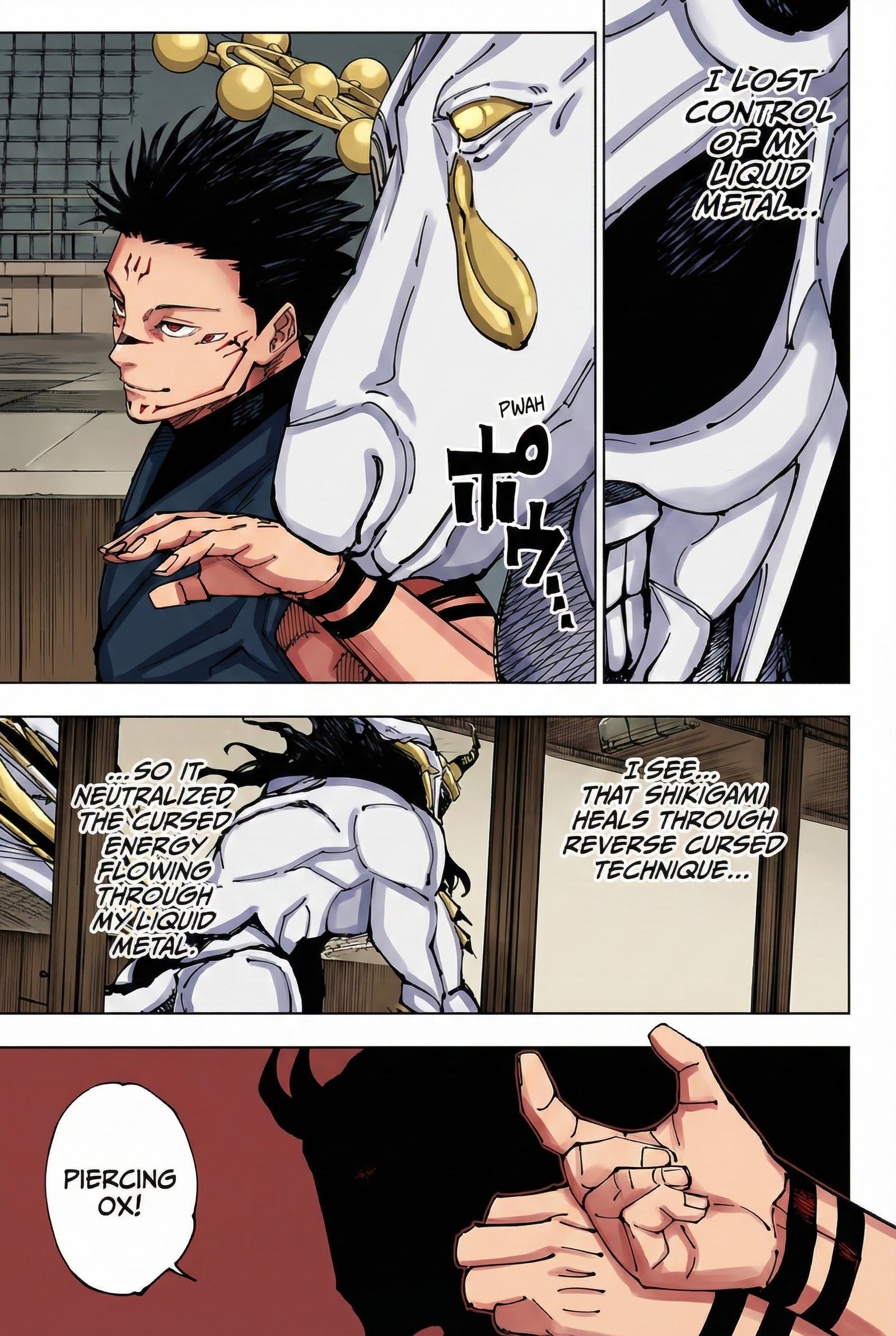 Jujutsu Kaisen Chapter 218 Page 10 - Colored Manga Panel