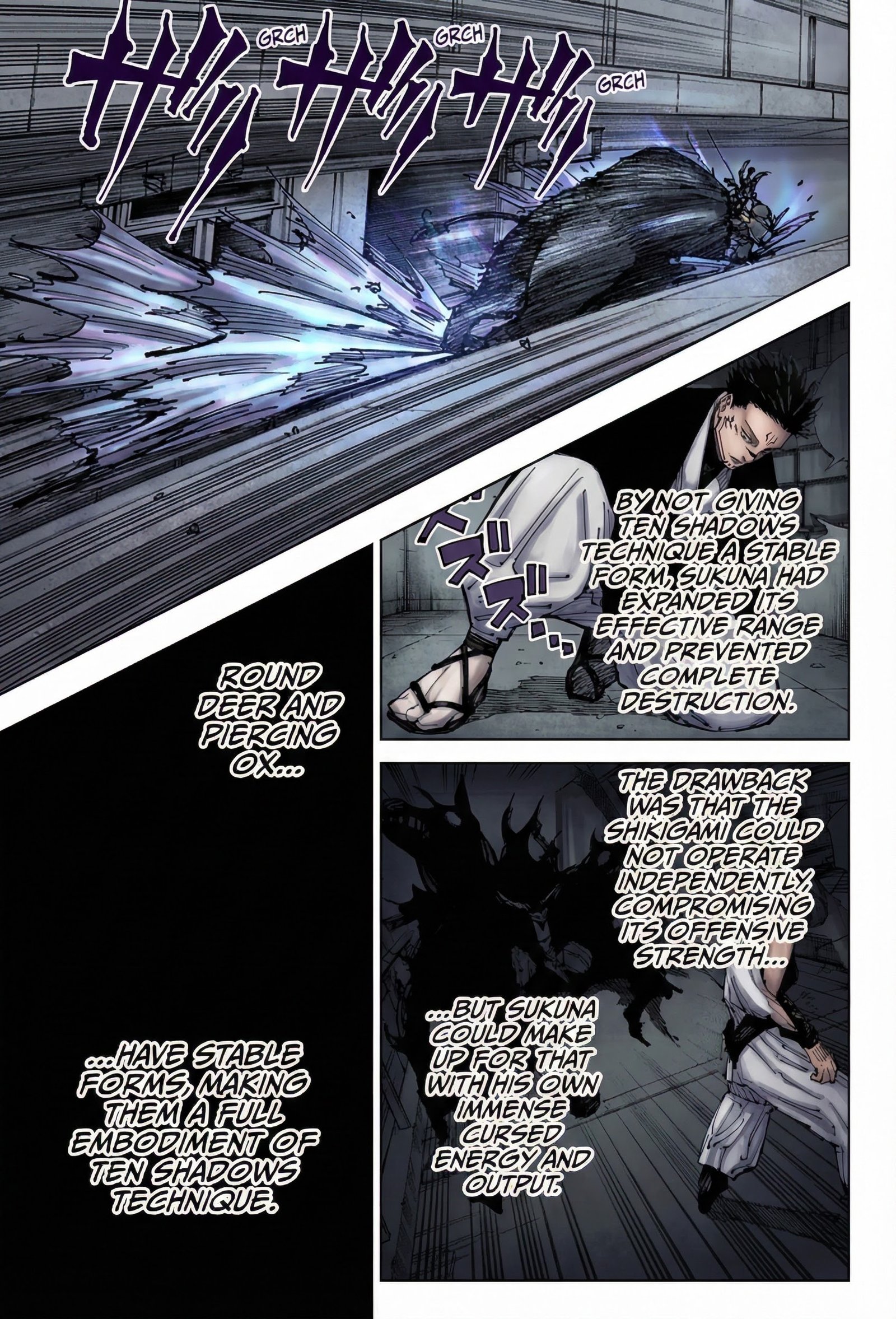 Jujutsu Kaisen Chapter 218 Page 12 - Colored Manga Panel