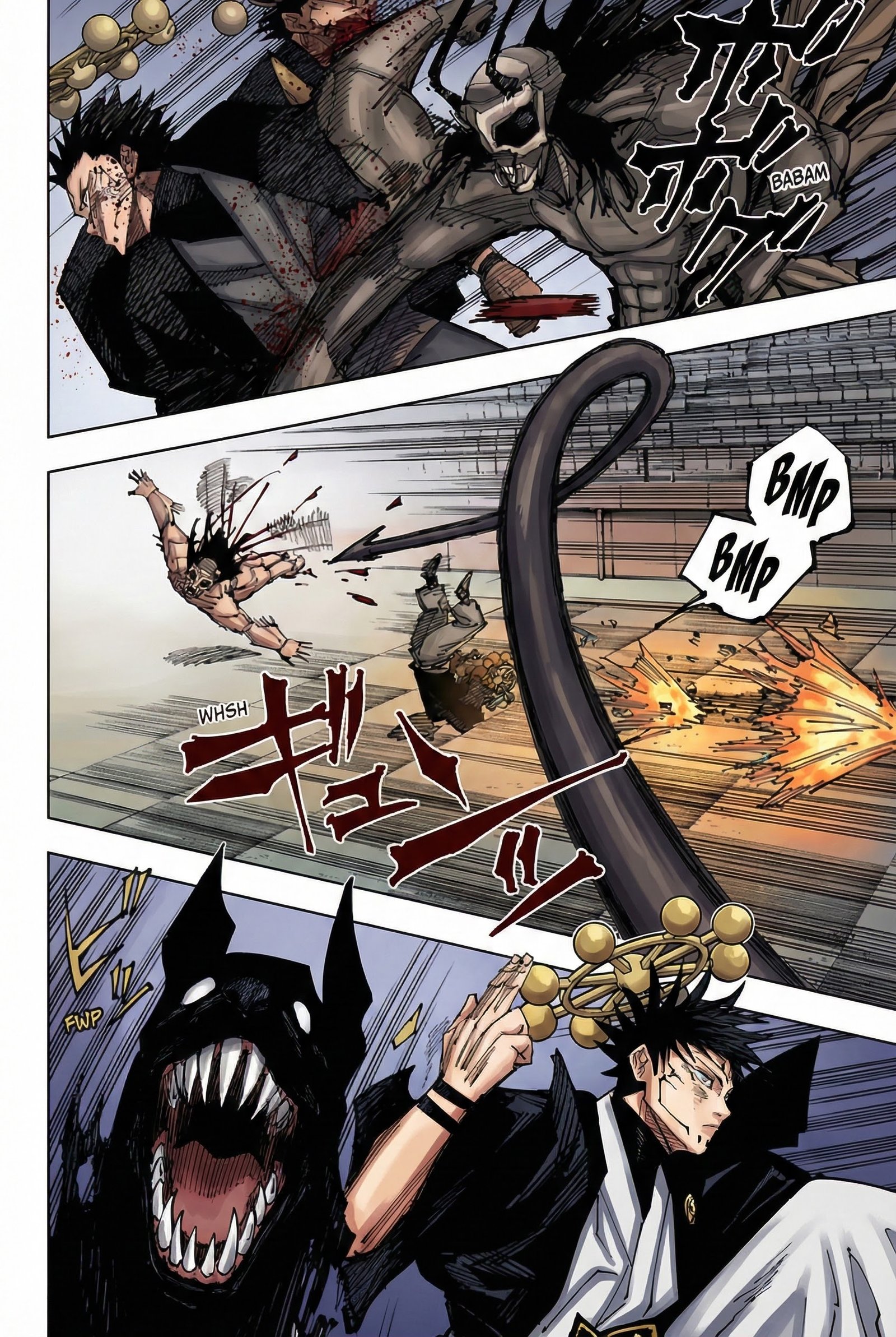 Jujutsu Kaisen Chapter 218 Page 4 - Colored Manga Panel