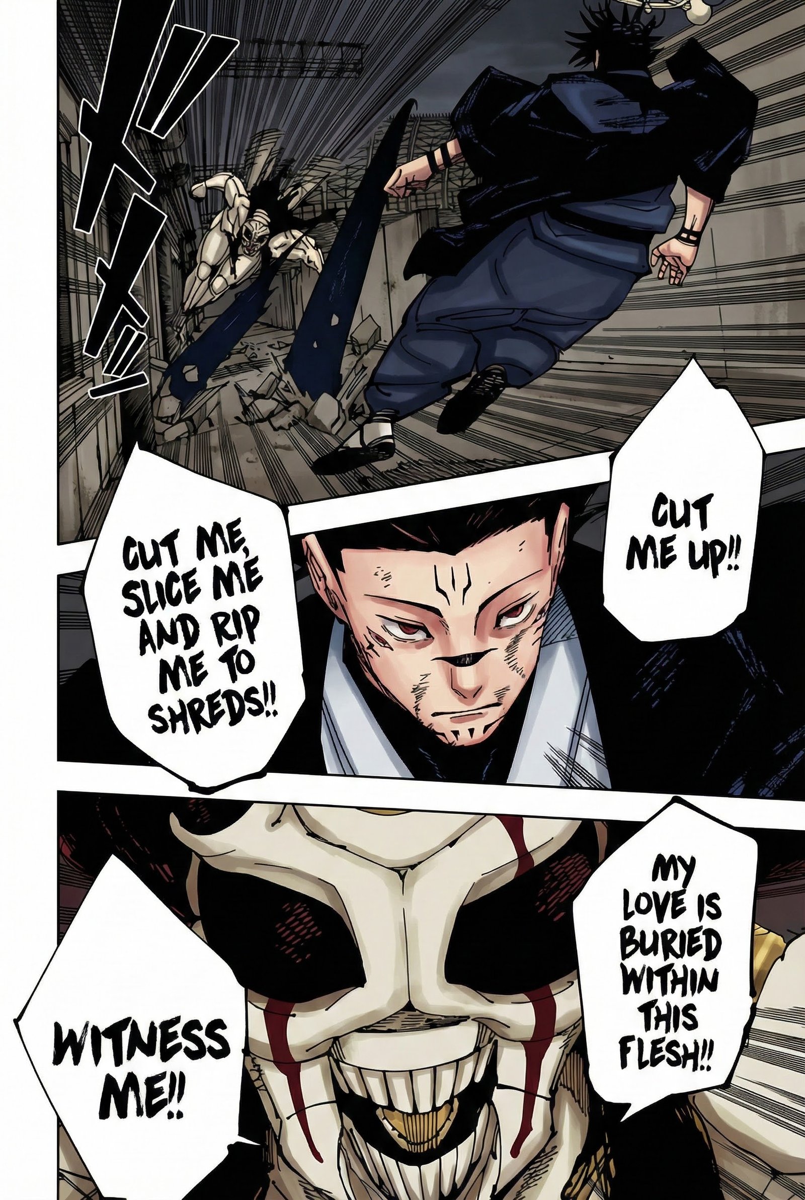 Jujutsu Kaisen Chapter 218 Page 6 - Colored Manga Panel