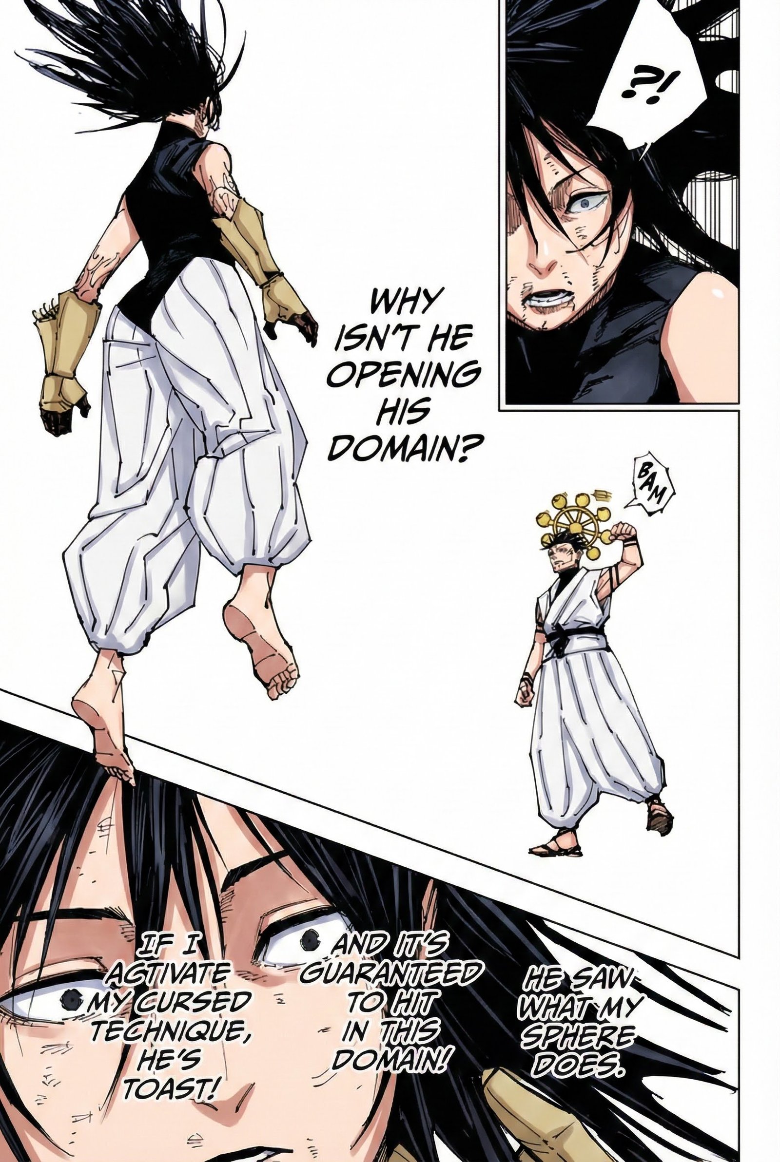 Jujutsu Kaisen Chapter 219 Page 13 - Colored Manga Panel