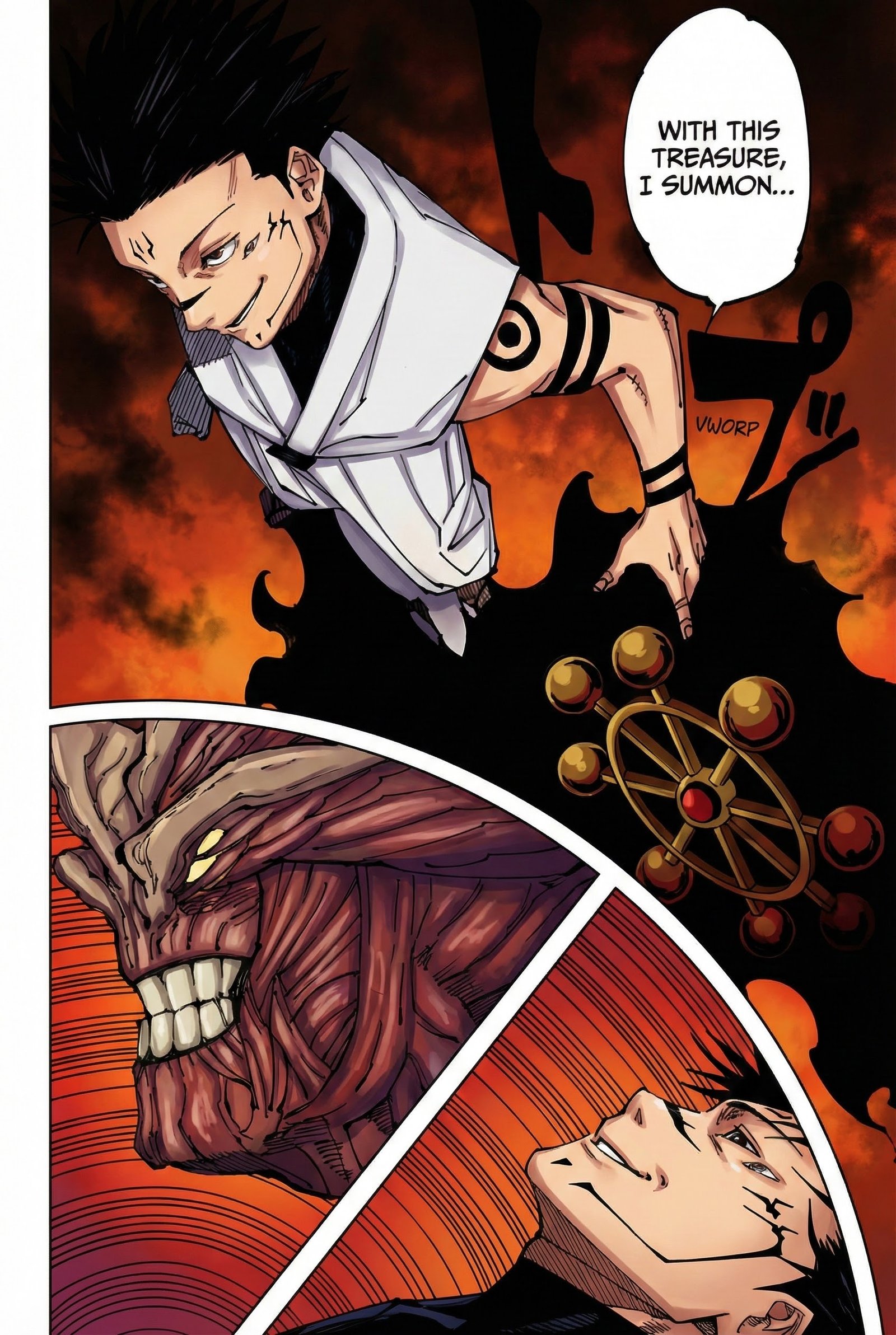 Jujutsu Kaisen Chapter 219 Page 14 - Colored Manga Panel