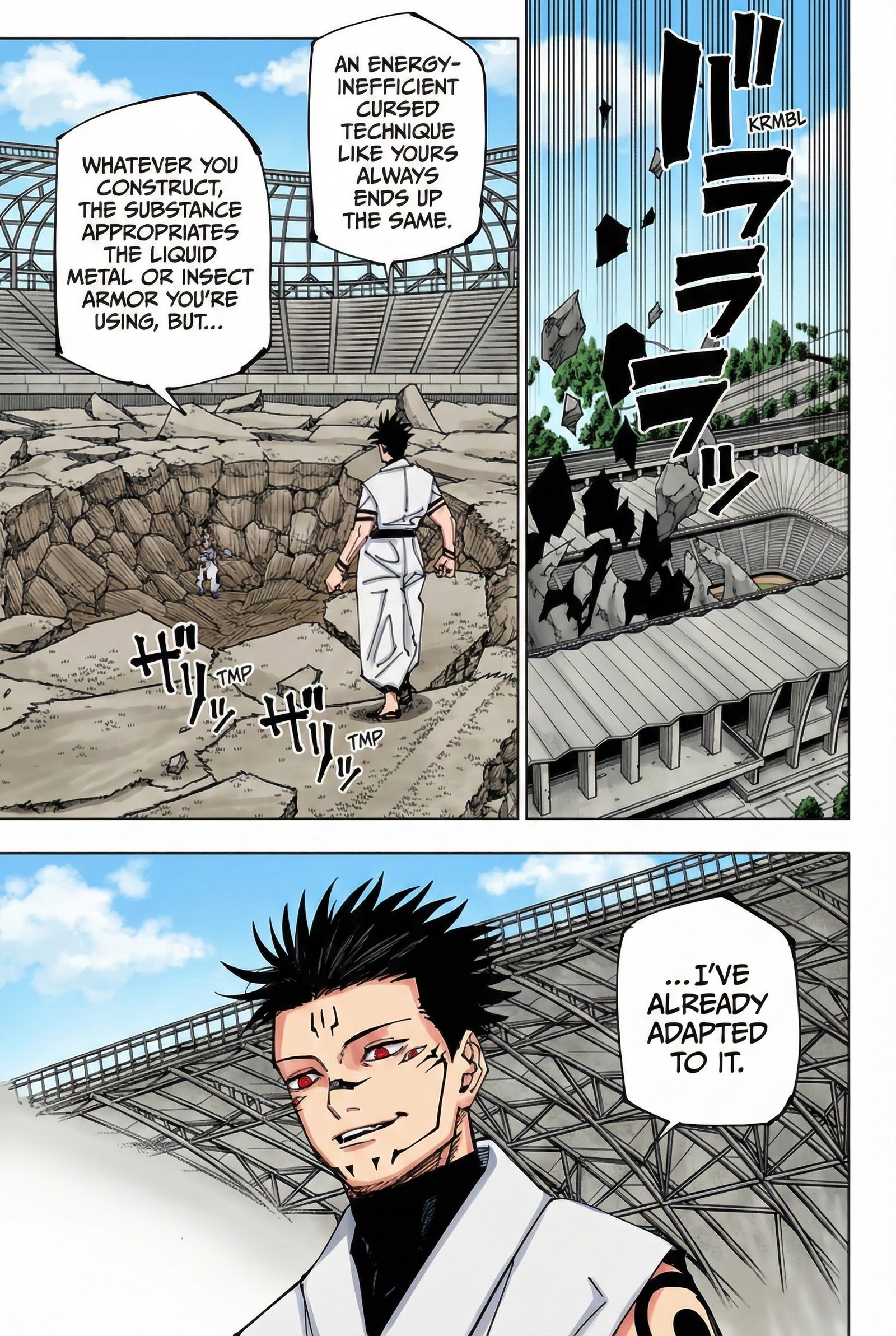 Jujutsu Kaisen Chapter 219 Page 17 - Colored Manga Panel