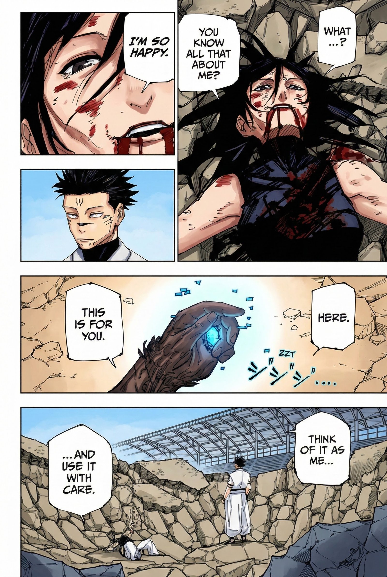 Jujutsu Kaisen Chapter 219 Page 18 - Colored Manga Panel
