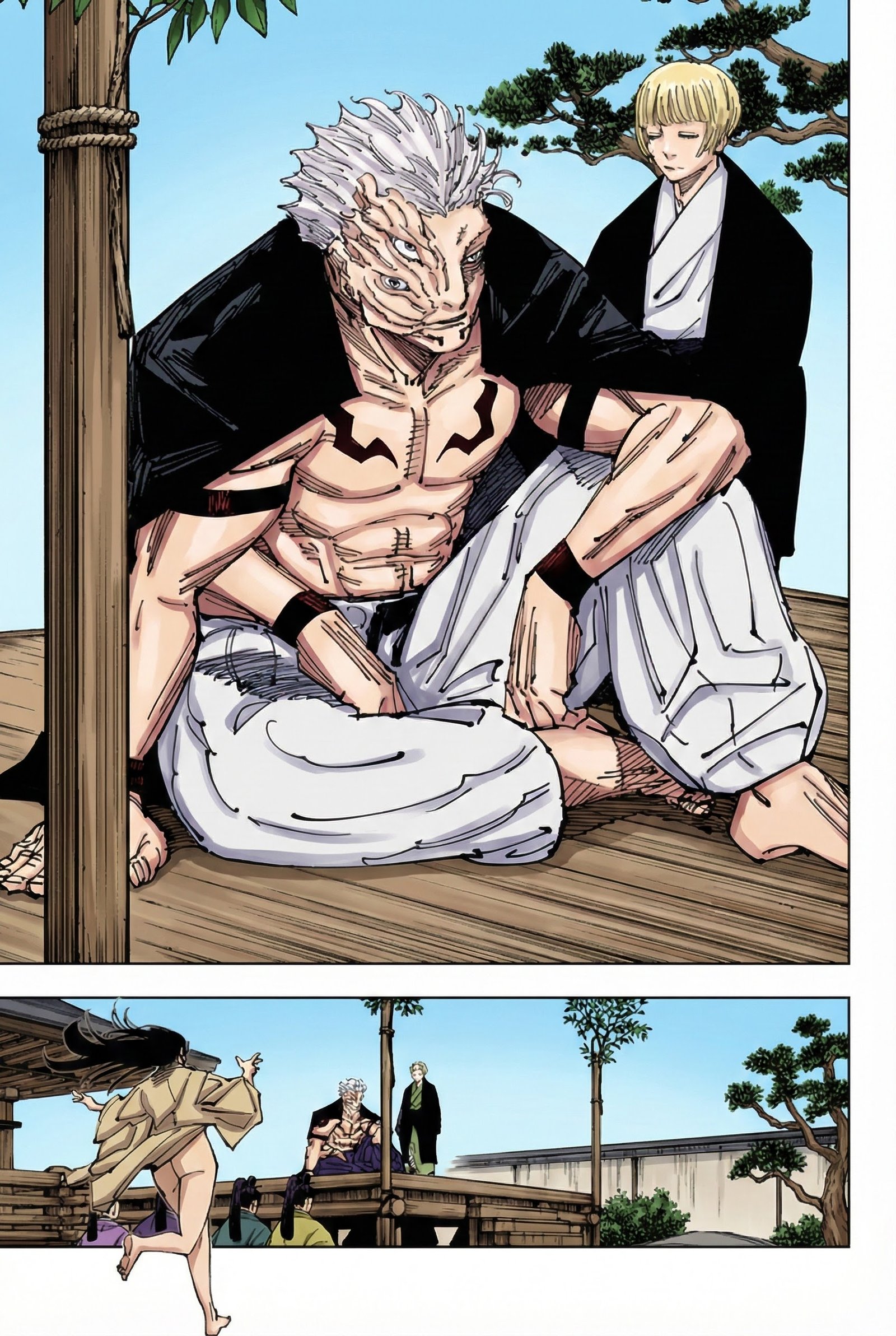 Jujutsu Kaisen Chapter 219 Page 5 - Colored Manga Panel