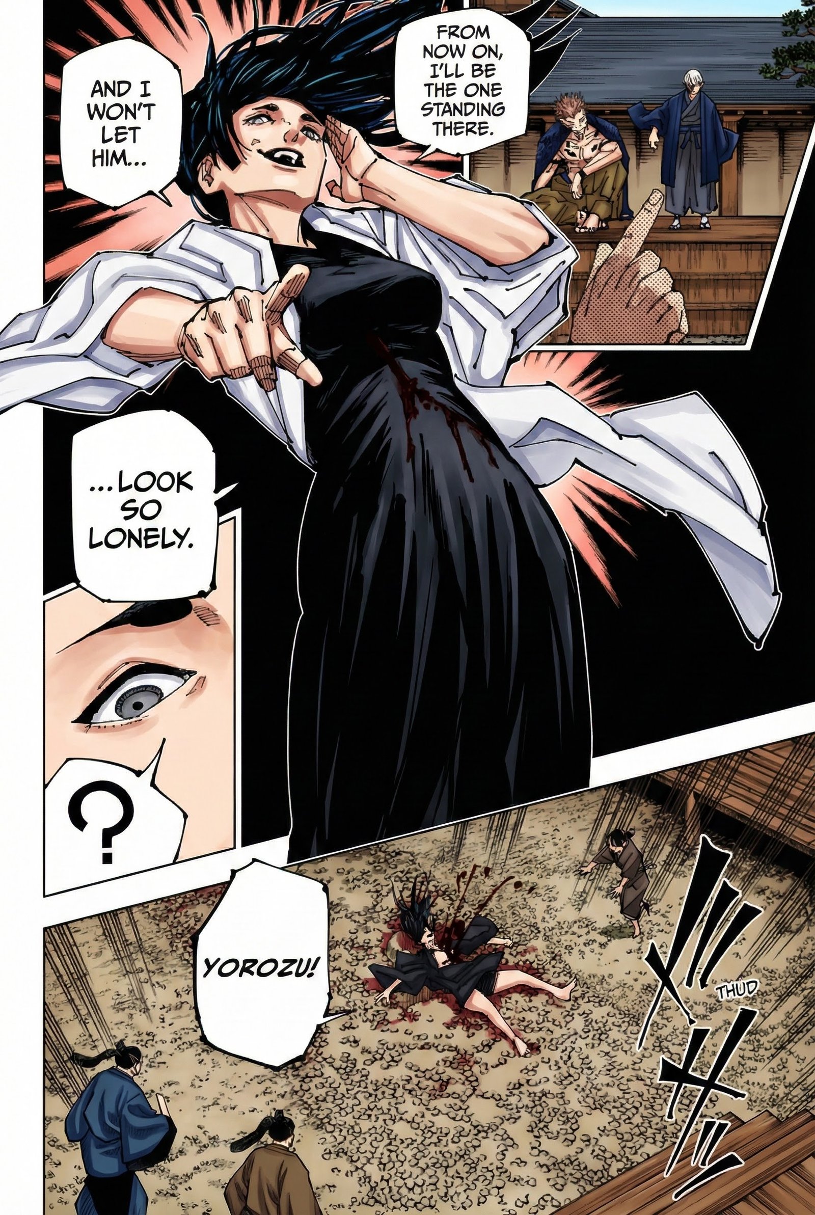 Jujutsu Kaisen Chapter 219 Page 8 - Colored Manga Panel