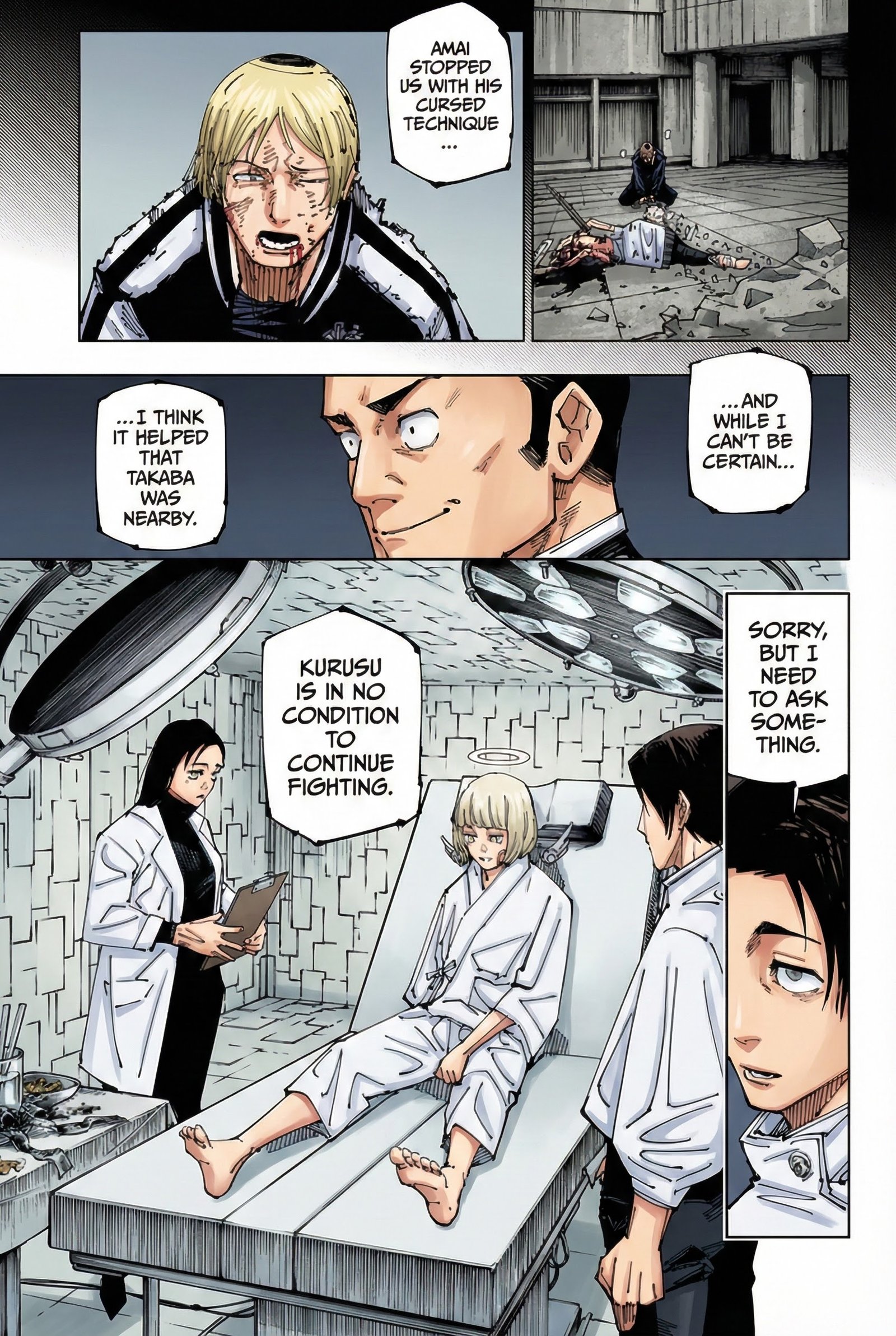 Jujutsu Kaisen Chapter 220 Page 11 - Colored Manga Panel