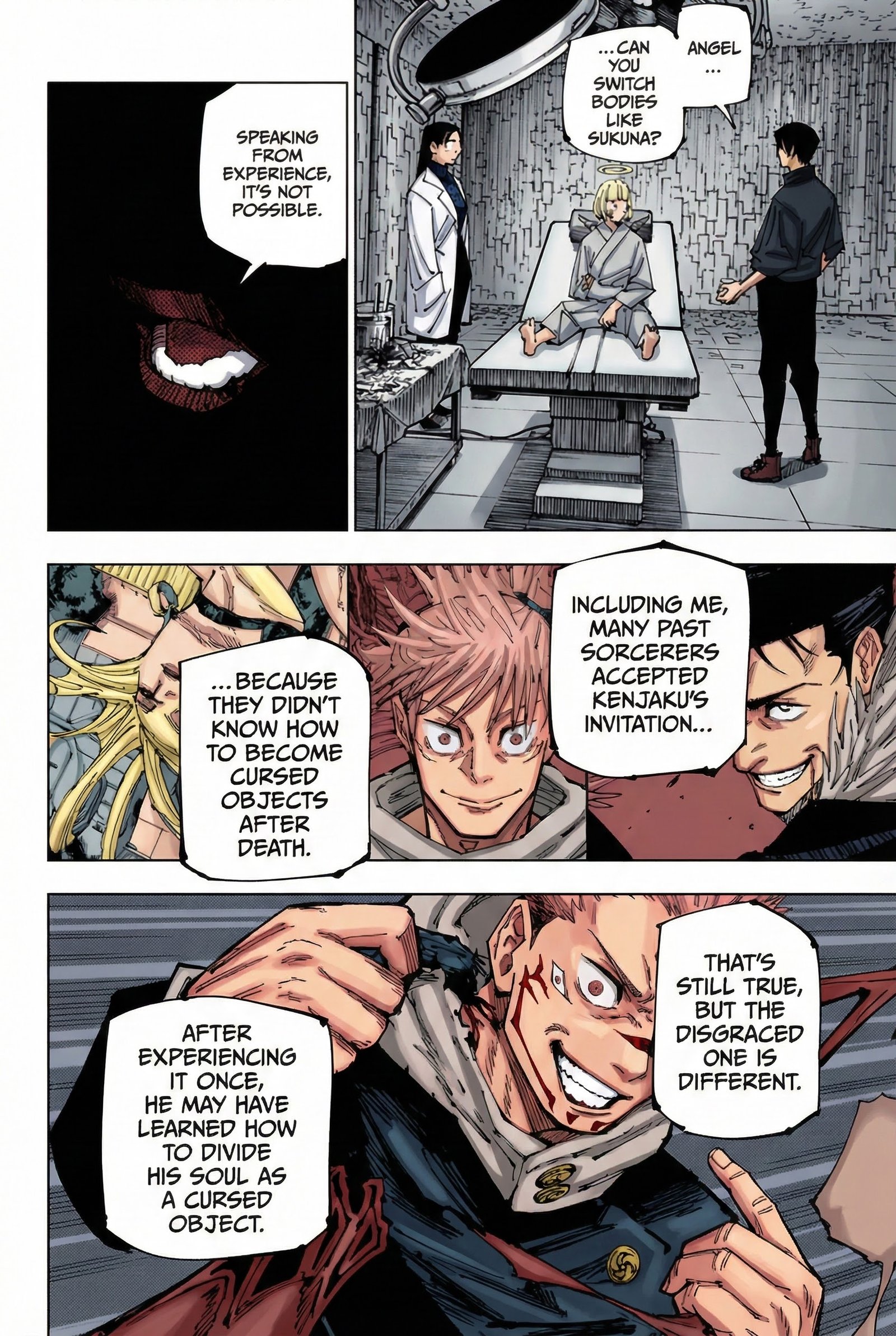 Jujutsu Kaisen Chapter 220 Page 12 - Colored Manga Panel