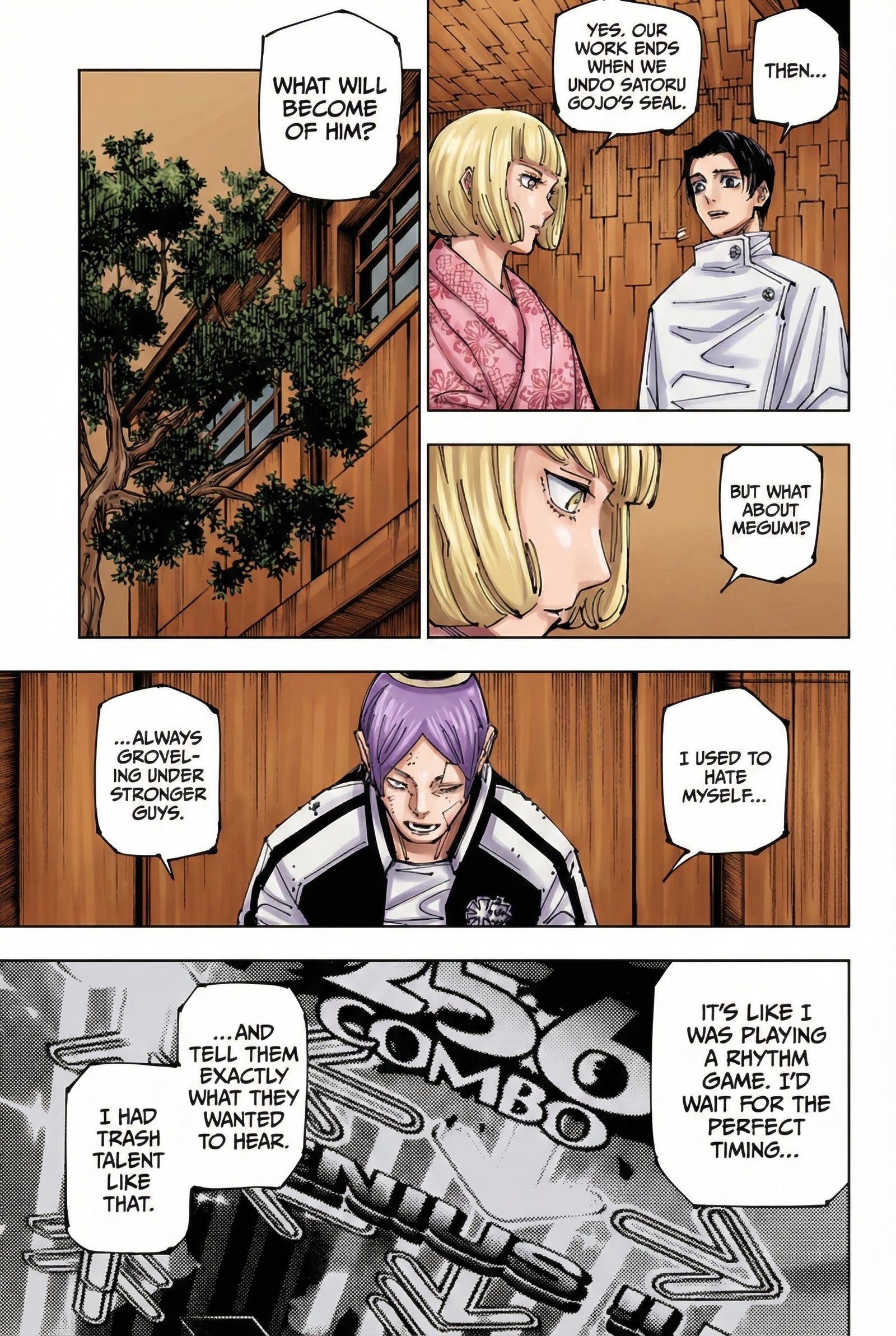 Jujutsu Kaisen Chapter 220 Page 13 - Colored Manga Panel