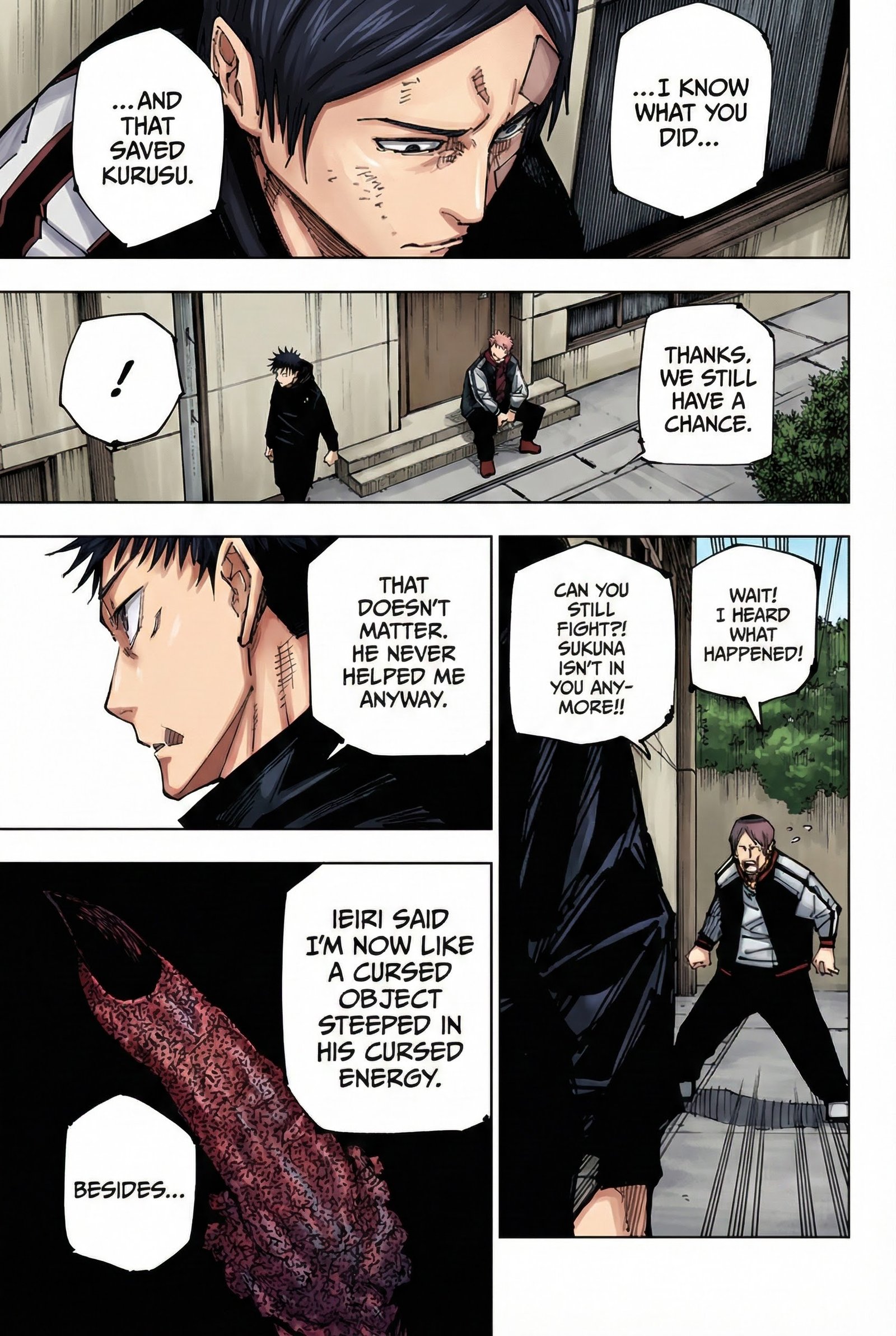 Jujutsu Kaisen Chapter 220 Page 15 - Colored Manga Panel
