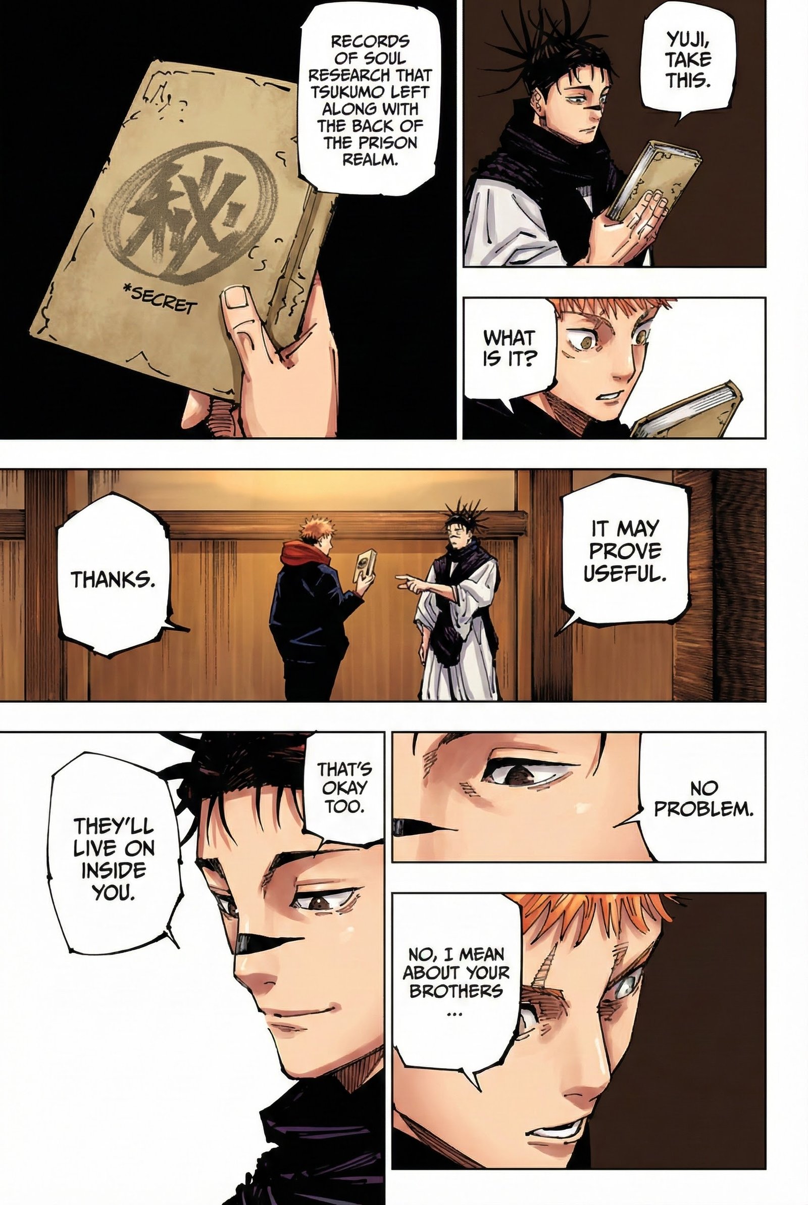 Jujutsu Kaisen Chapter 220 Page 17 - Colored Manga Panel