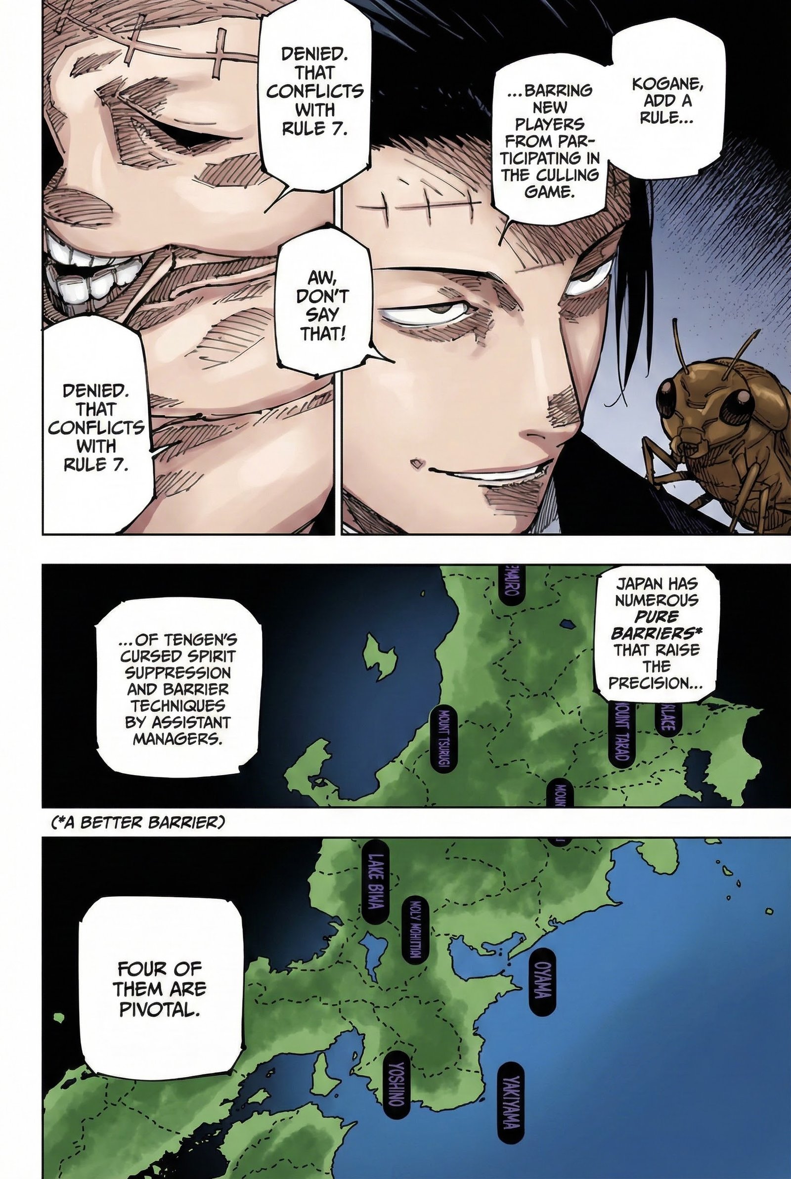 Jujutsu Kaisen Chapter 220 Page 2 - Colored Manga Panel