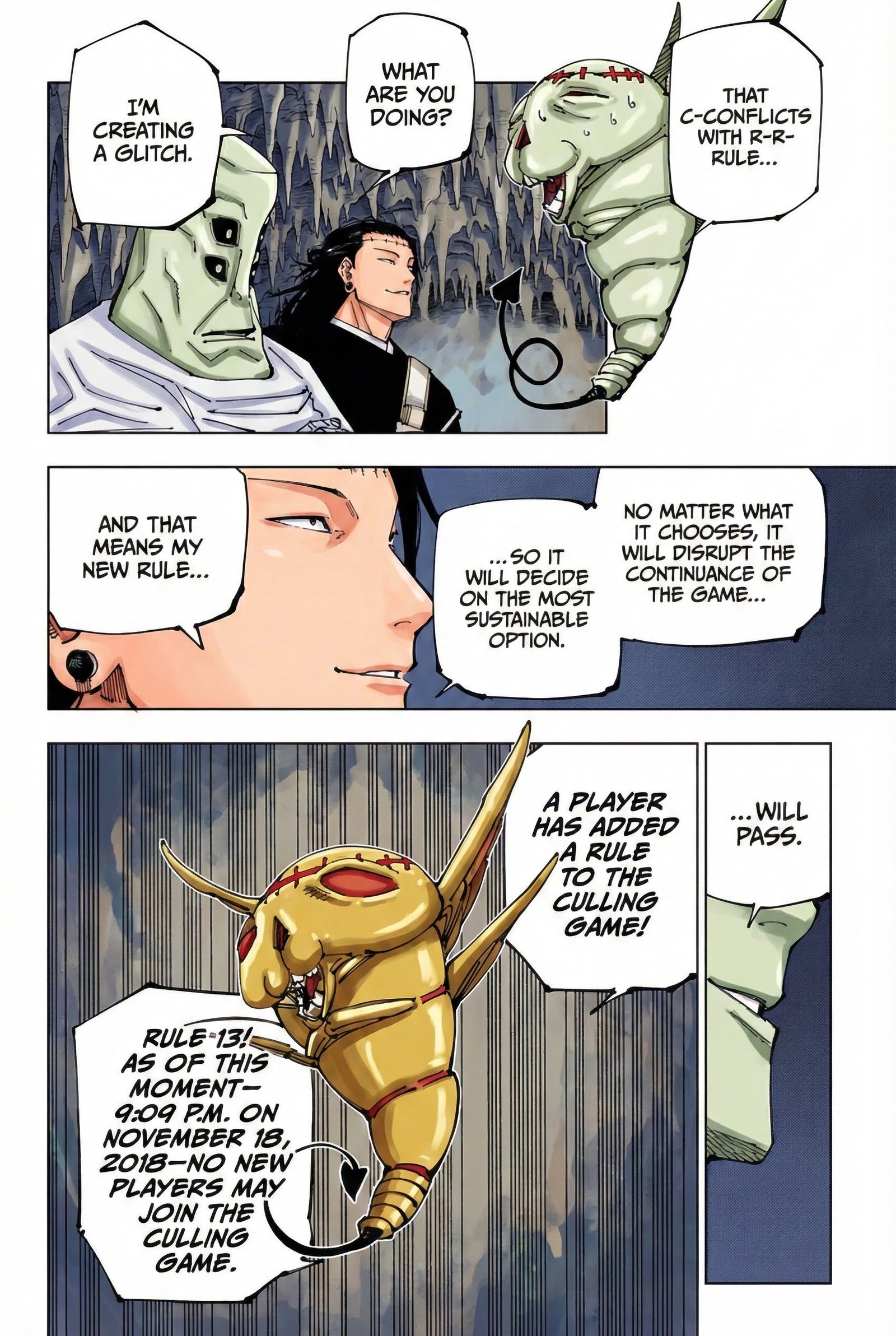 Jujutsu Kaisen Chapter 220 Page 6 - Colored Manga Panel