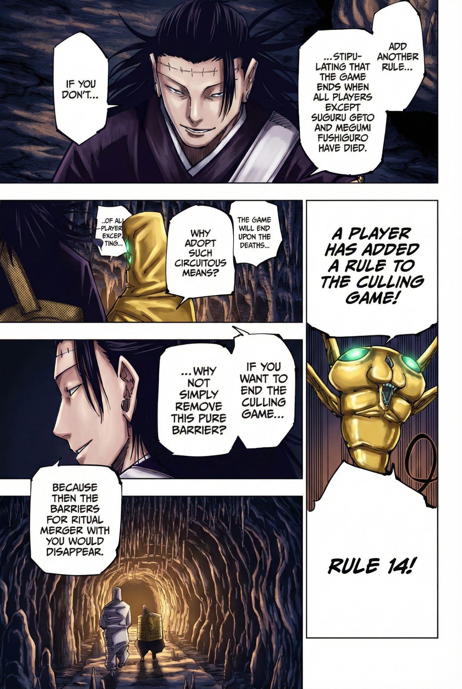 Jujutsu Kaisen Chapter 220 Page 7 - Colored Manga Panel
