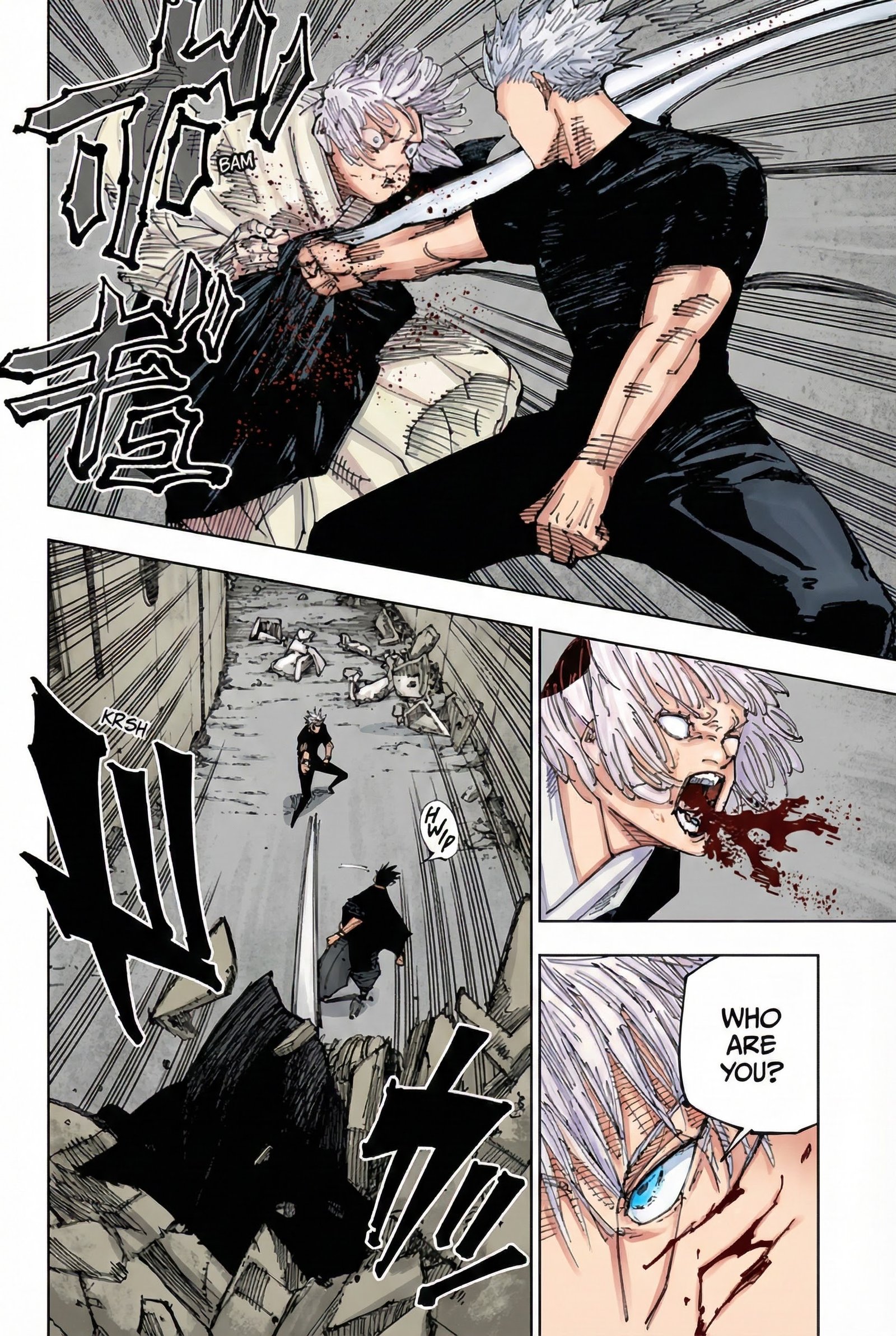 Jujutsu Kaisen Chapter 221 Page 16 - Colored Manga Panel