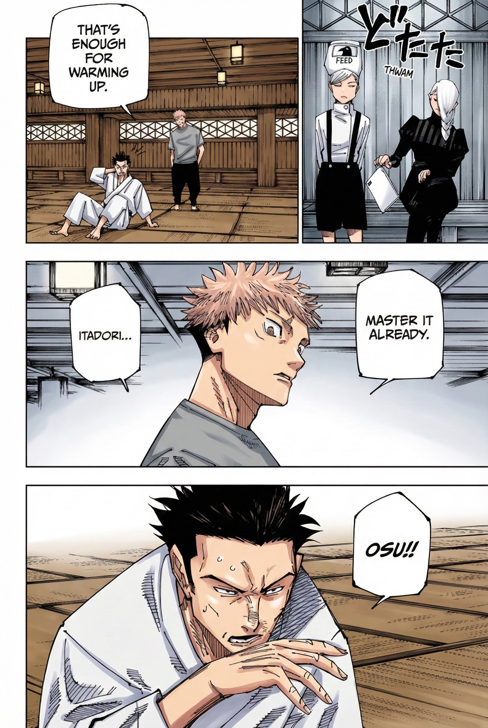 Jujutsu Kaisen Chapter 222 Page 10 - Colored Manga Panel