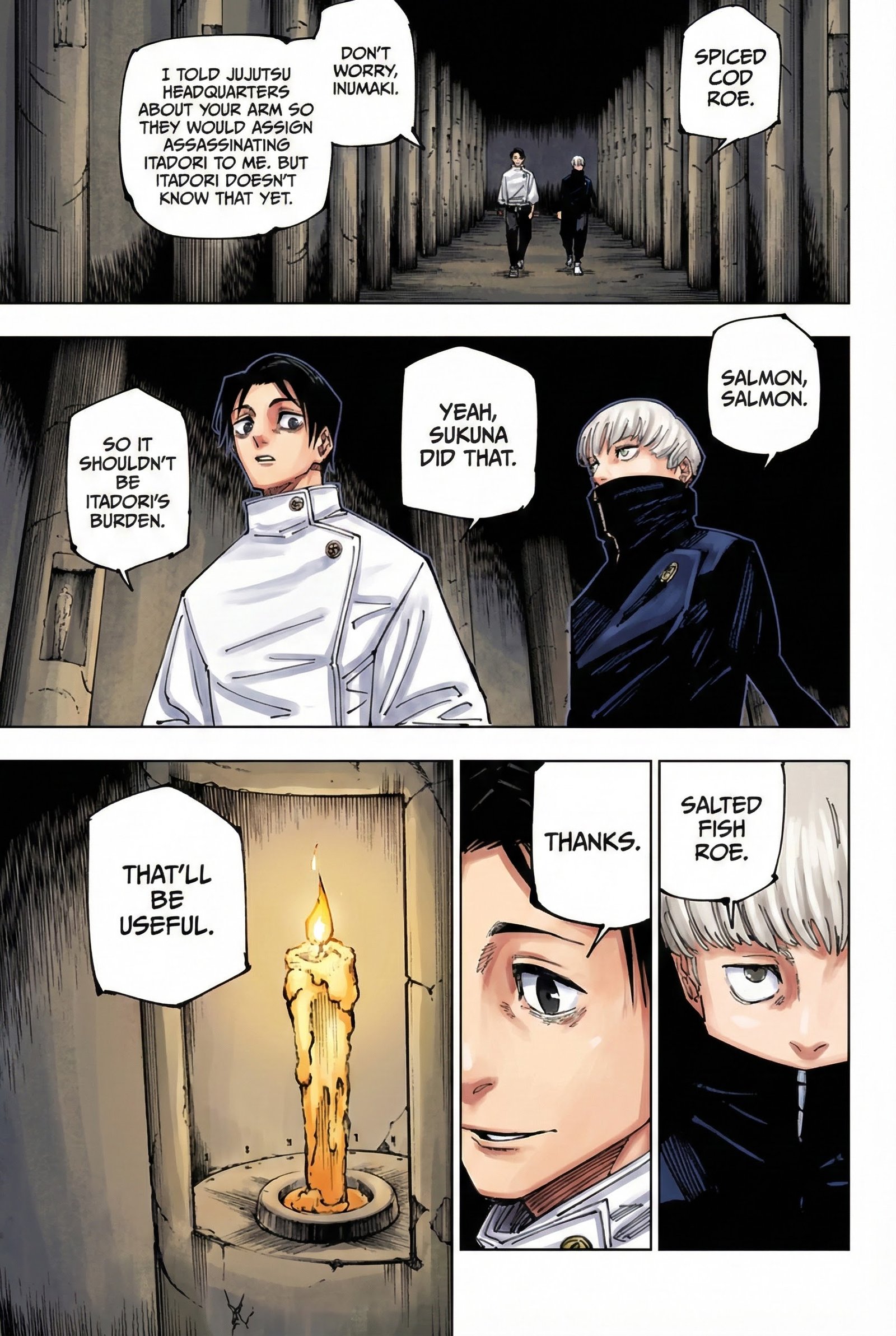 Jujutsu Kaisen Chapter 222 Page 11 - Colored Manga Panel