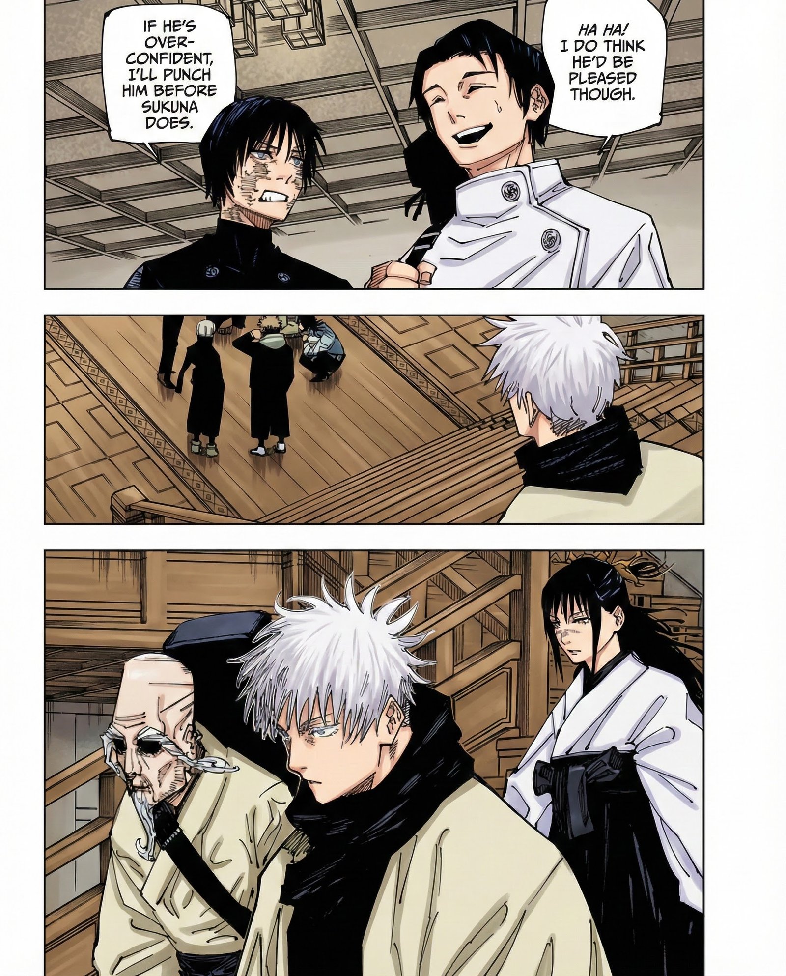 Jujutsu Kaisen Chapter 222 Page 15 - Colored Manga Panel