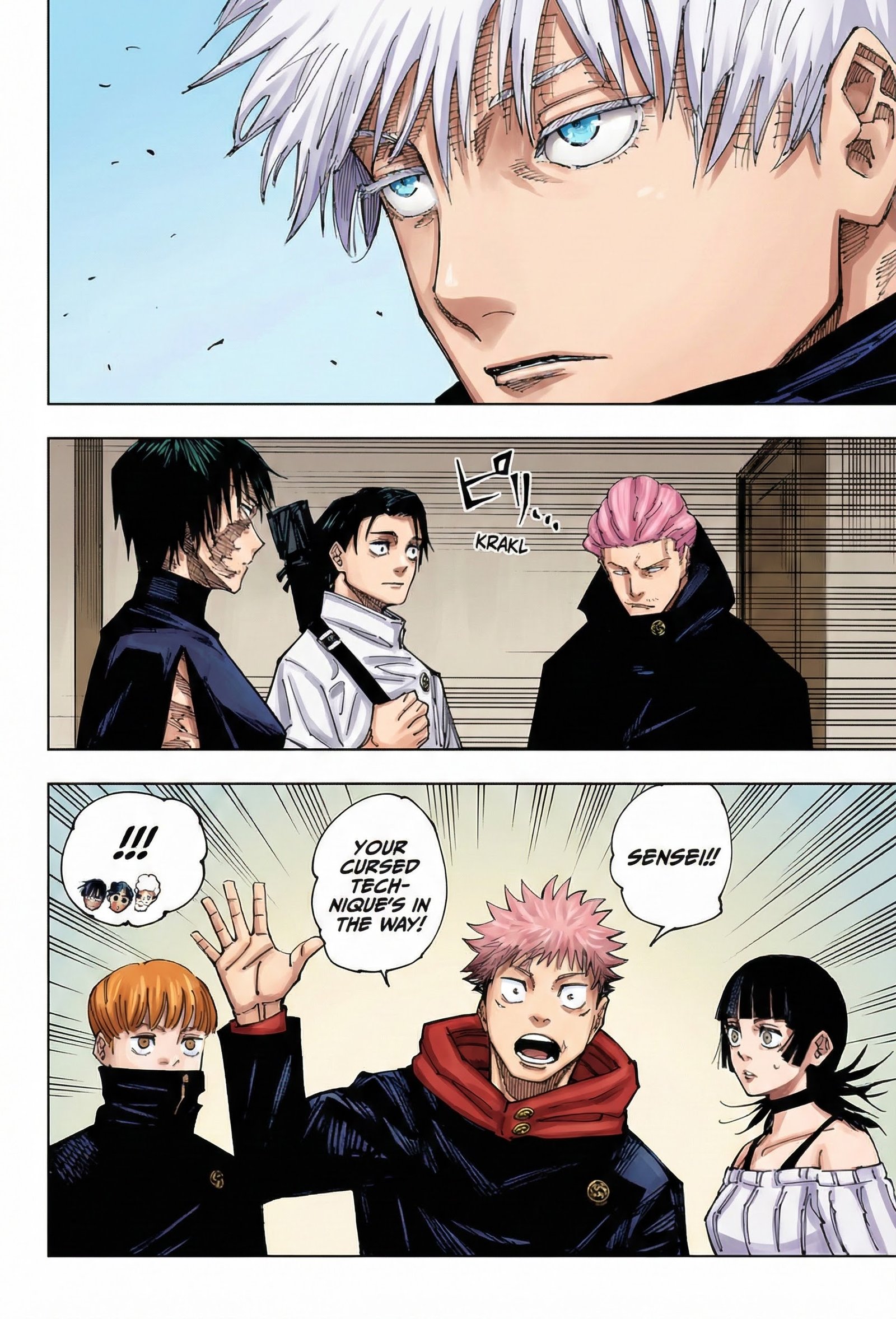 Jujutsu Kaisen Chapter 222 Page 16 - Colored Manga Panel