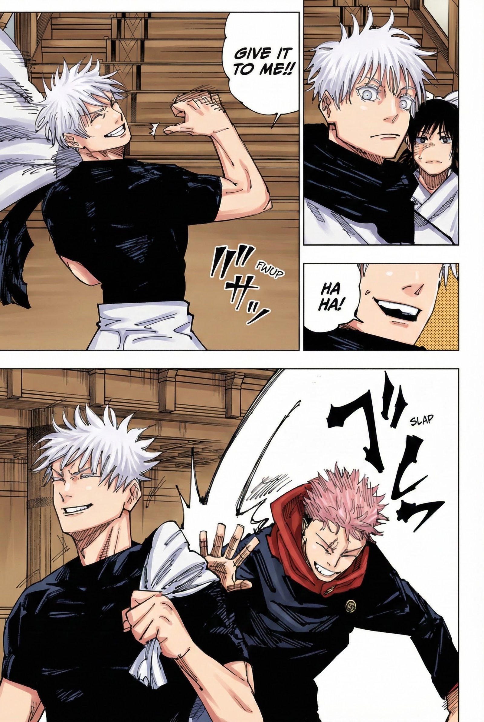 Jujutsu Kaisen Chapter 222 Page 17 - Colored Manga Panel