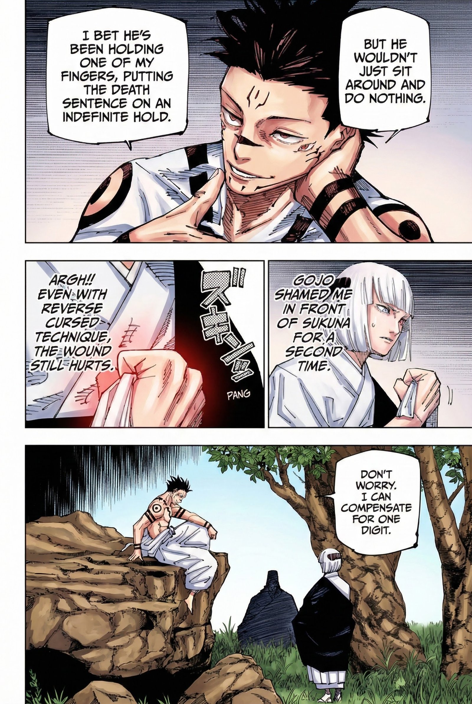 Jujutsu Kaisen Chapter 222 Page 2 - Colored Manga Panel