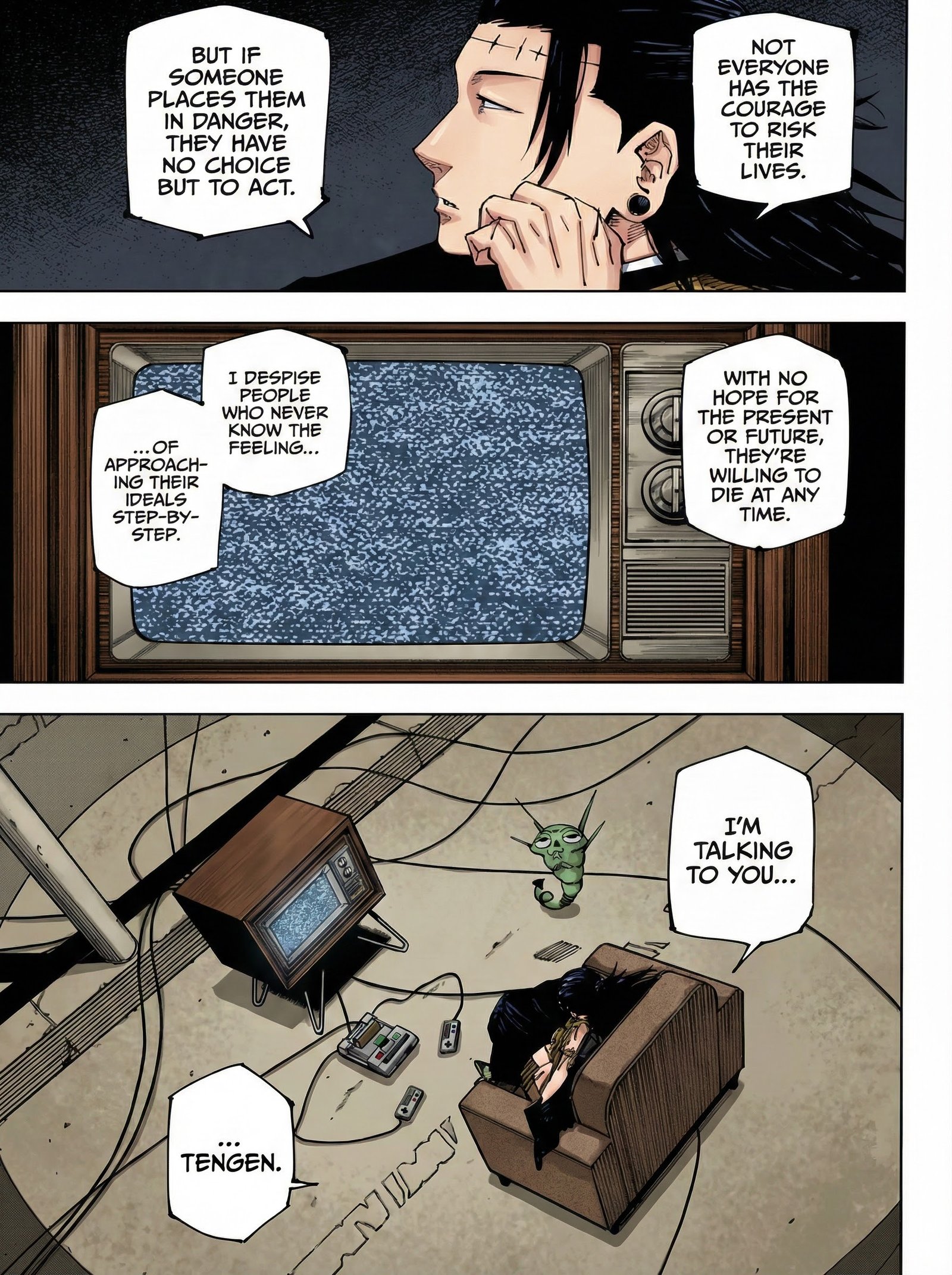 Jujutsu Kaisen Chapter 222 Page 5 - Colored Manga Panel