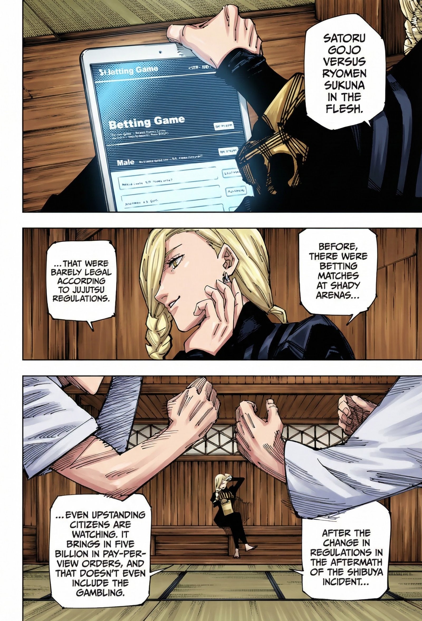 Jujutsu Kaisen Chapter 222 Page 8 - Colored Manga Panel