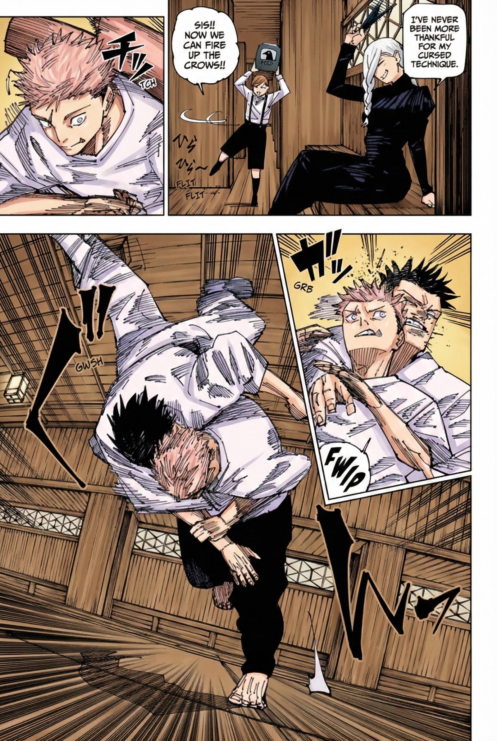 Jujutsu Kaisen Chapter 222 Page 9 - Colored Manga Panel