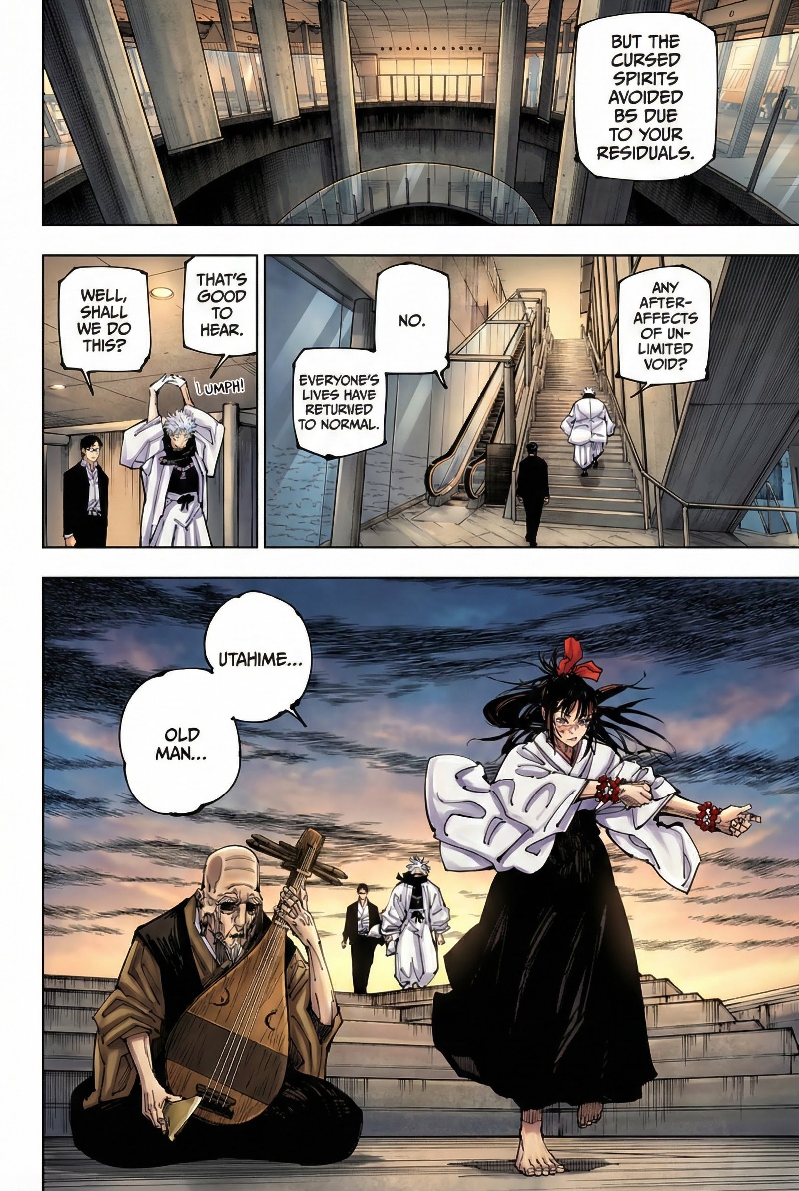 Jujutsu Kaisen Chapter 223 Page 1 - Colored Manga Panel