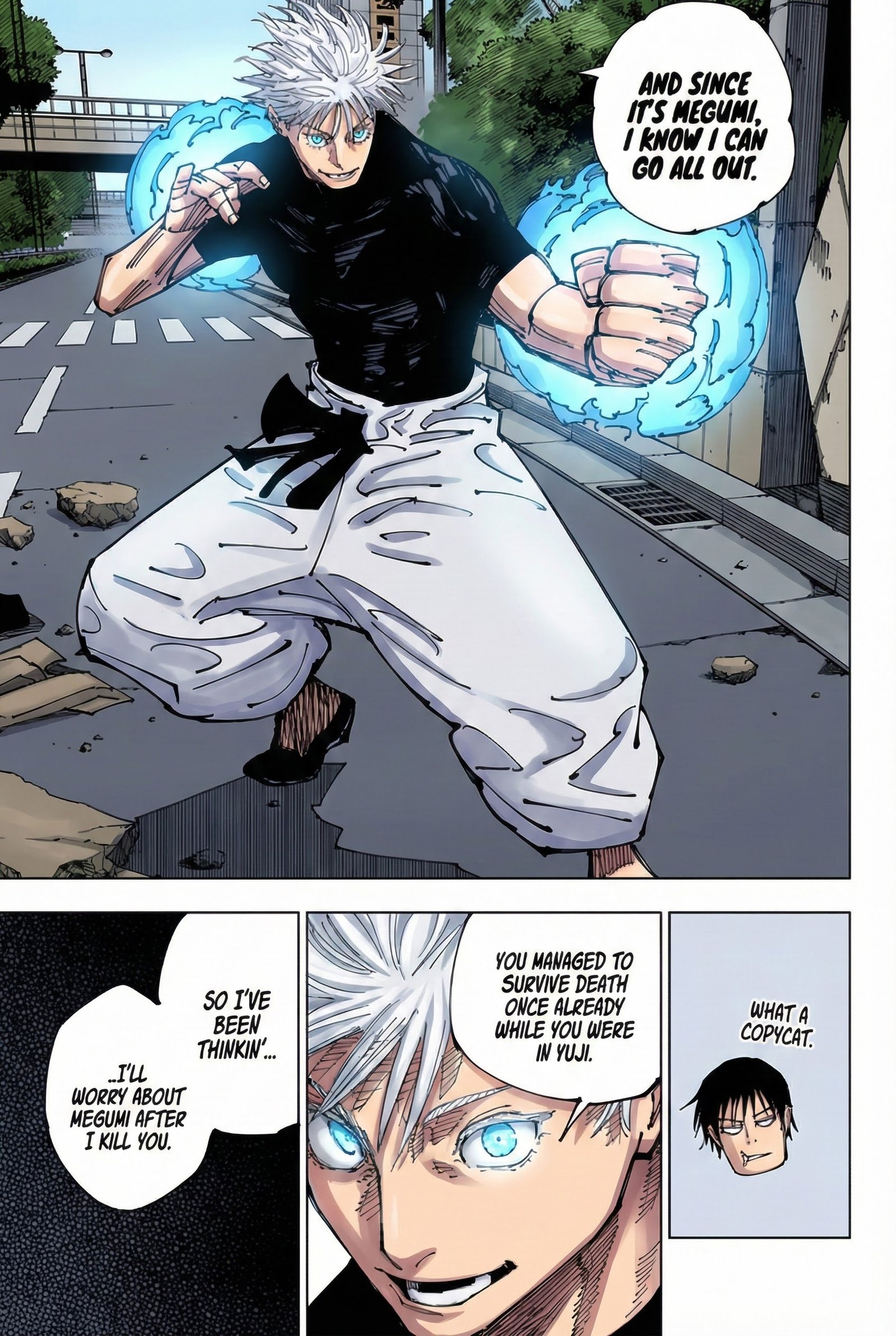 Jujutsu Kaisen Chapter 224 Page 3 - Colored Manga Panel
