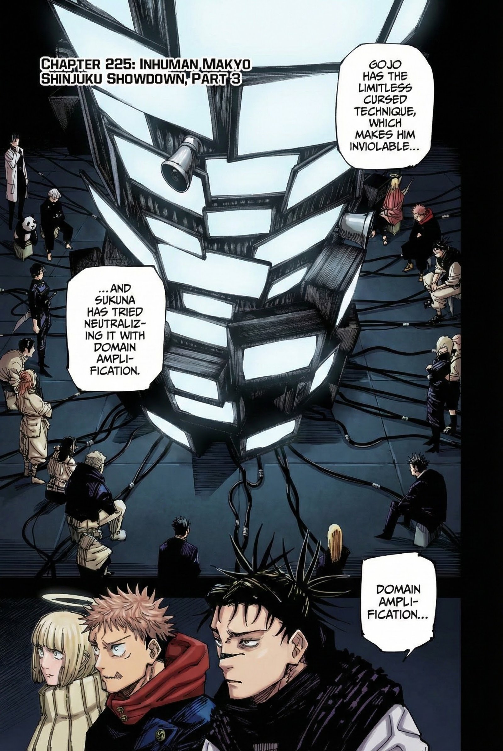 Jujutsu Kaisen Chapter 225 Page 1 - Colored Manga Panel
