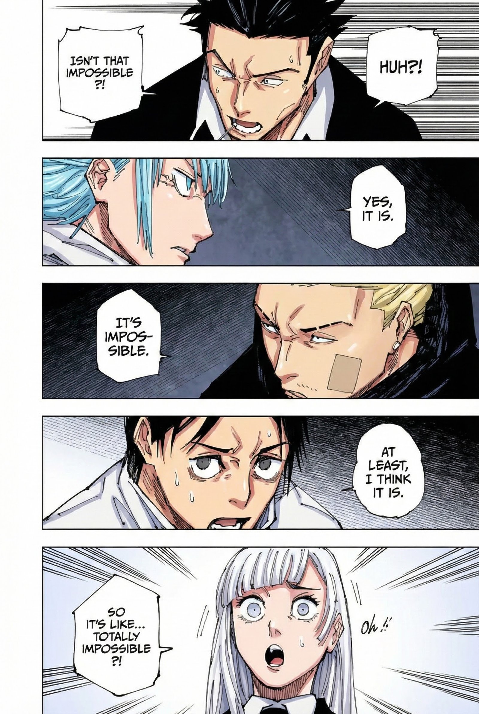 Jujutsu Kaisen Chapter 225 Page 6 - Colored Manga Panel